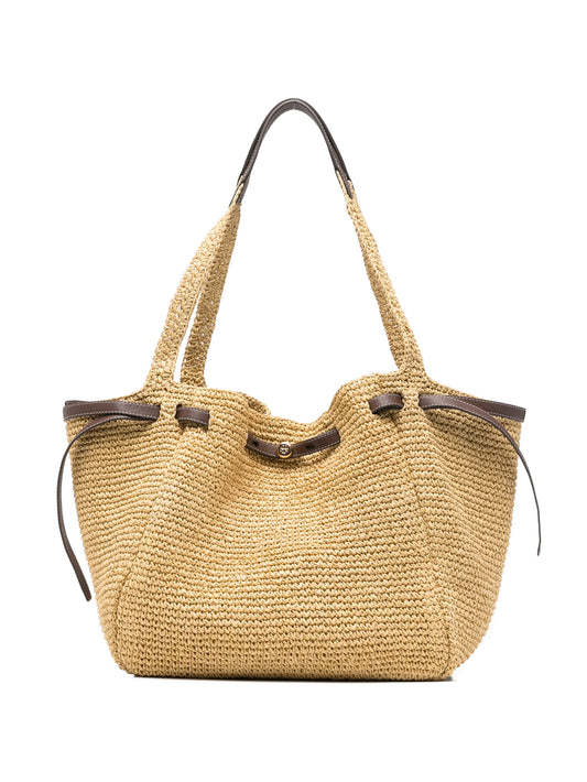 Romy straw tote bag