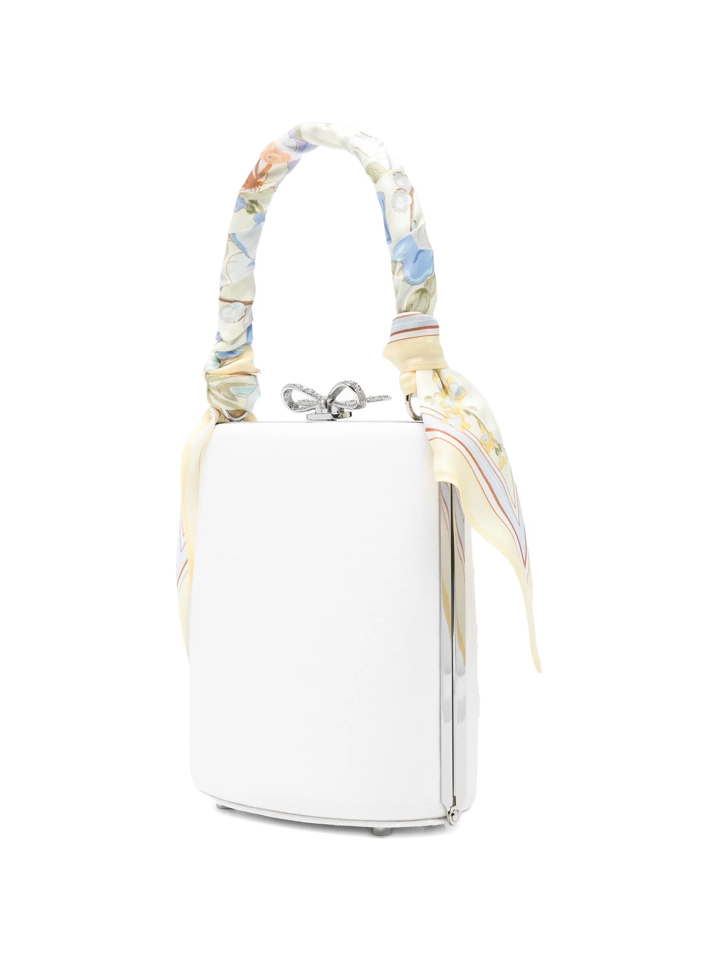 bow-detail clutch bag