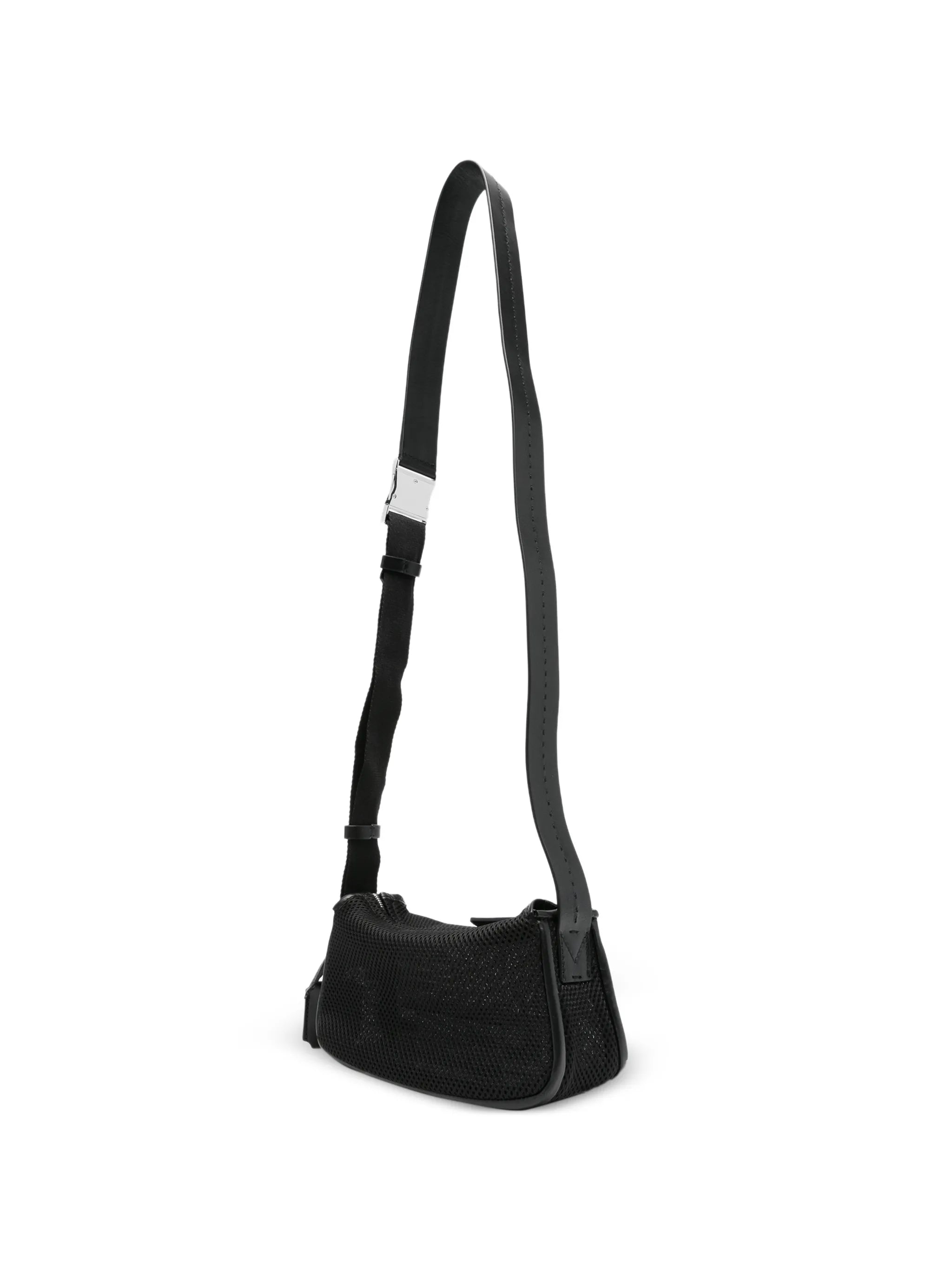 perforated shoulder bag