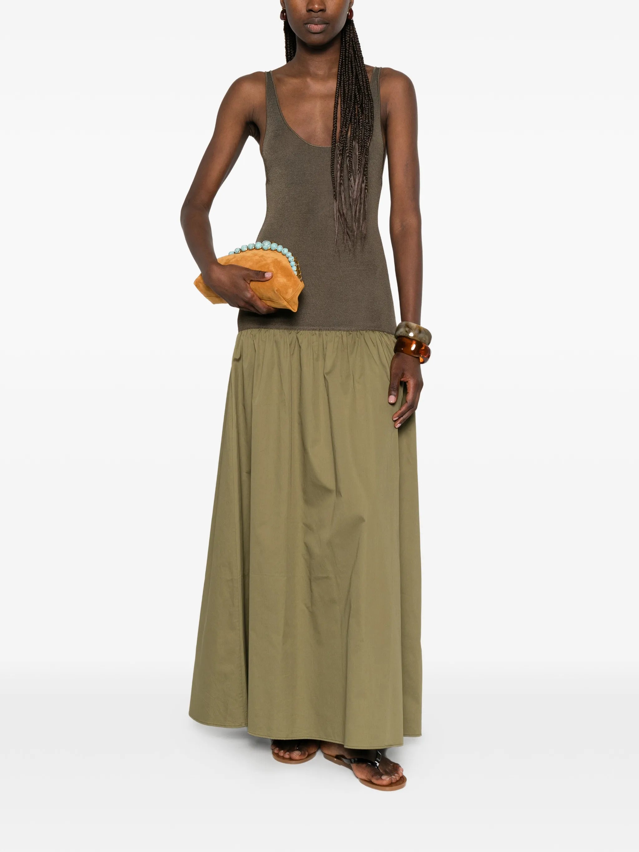 Iliya drop-waist maxi dress