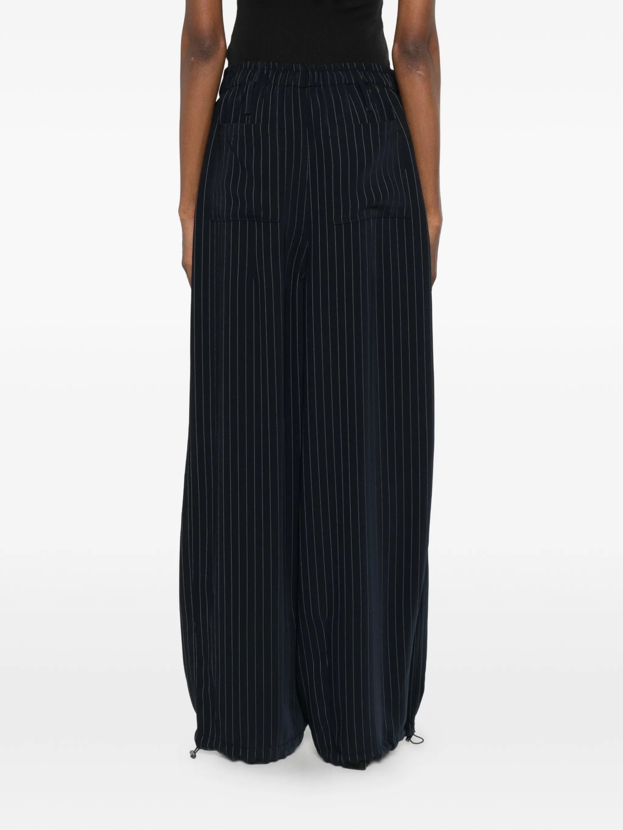 Oakdale pinstripe trousers