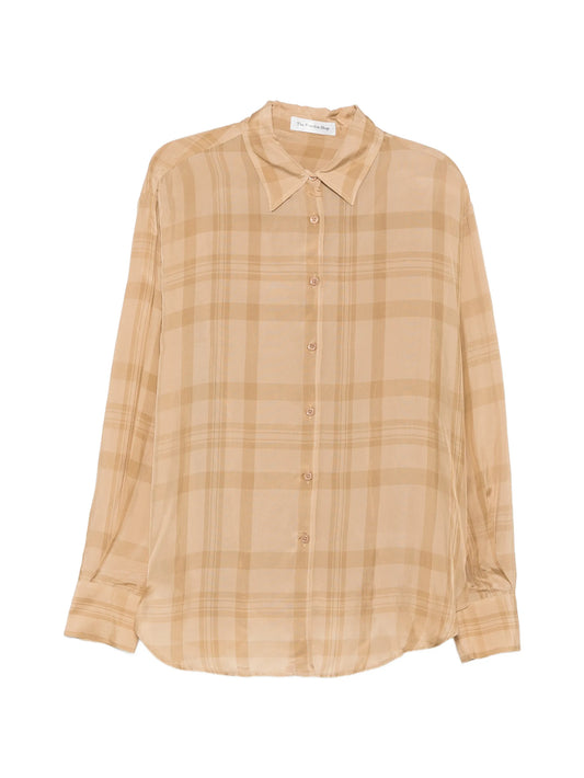Peri check-pattern shirt