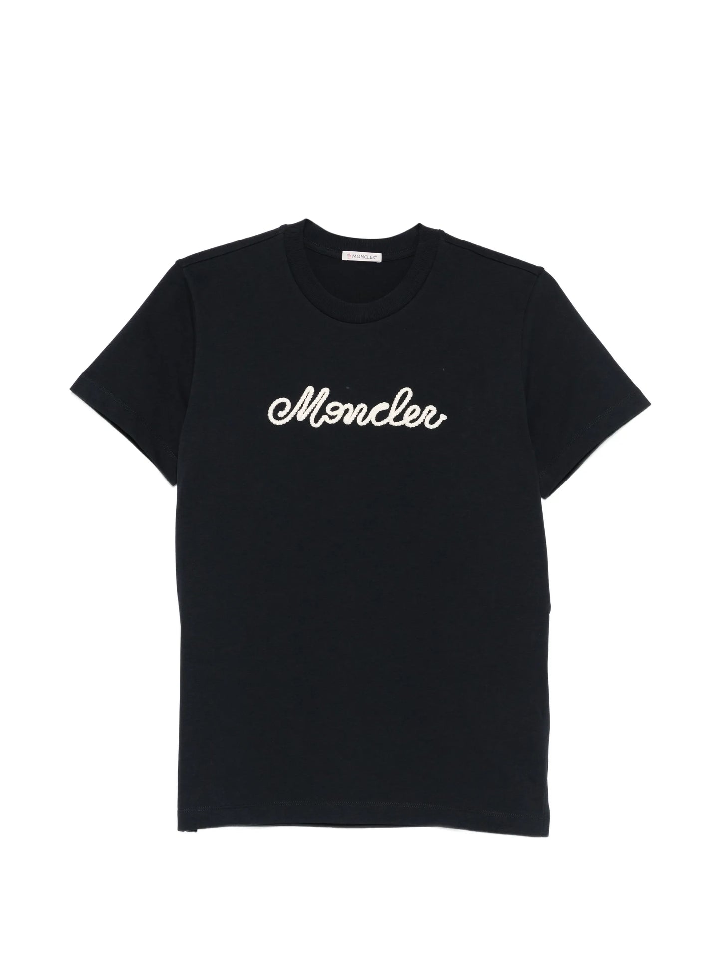 logo-embroidered T-shirt