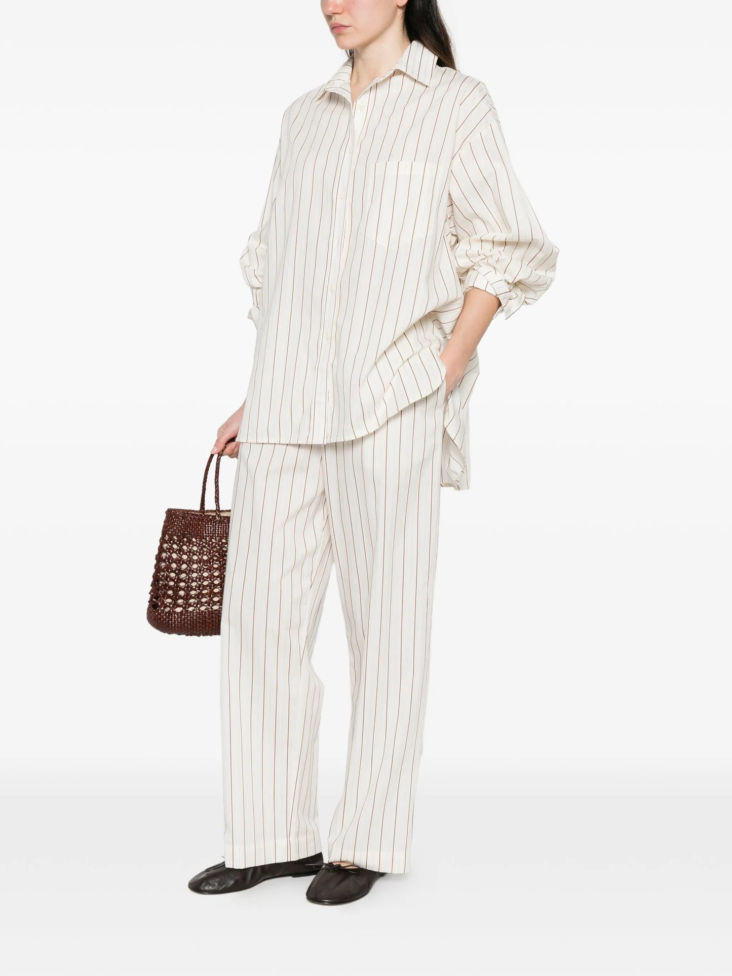 Angelo pinstriped shirt