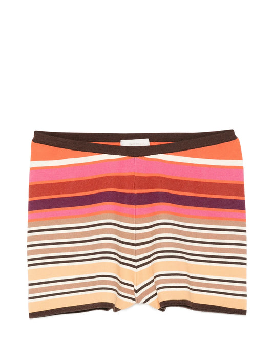 striped shorts
