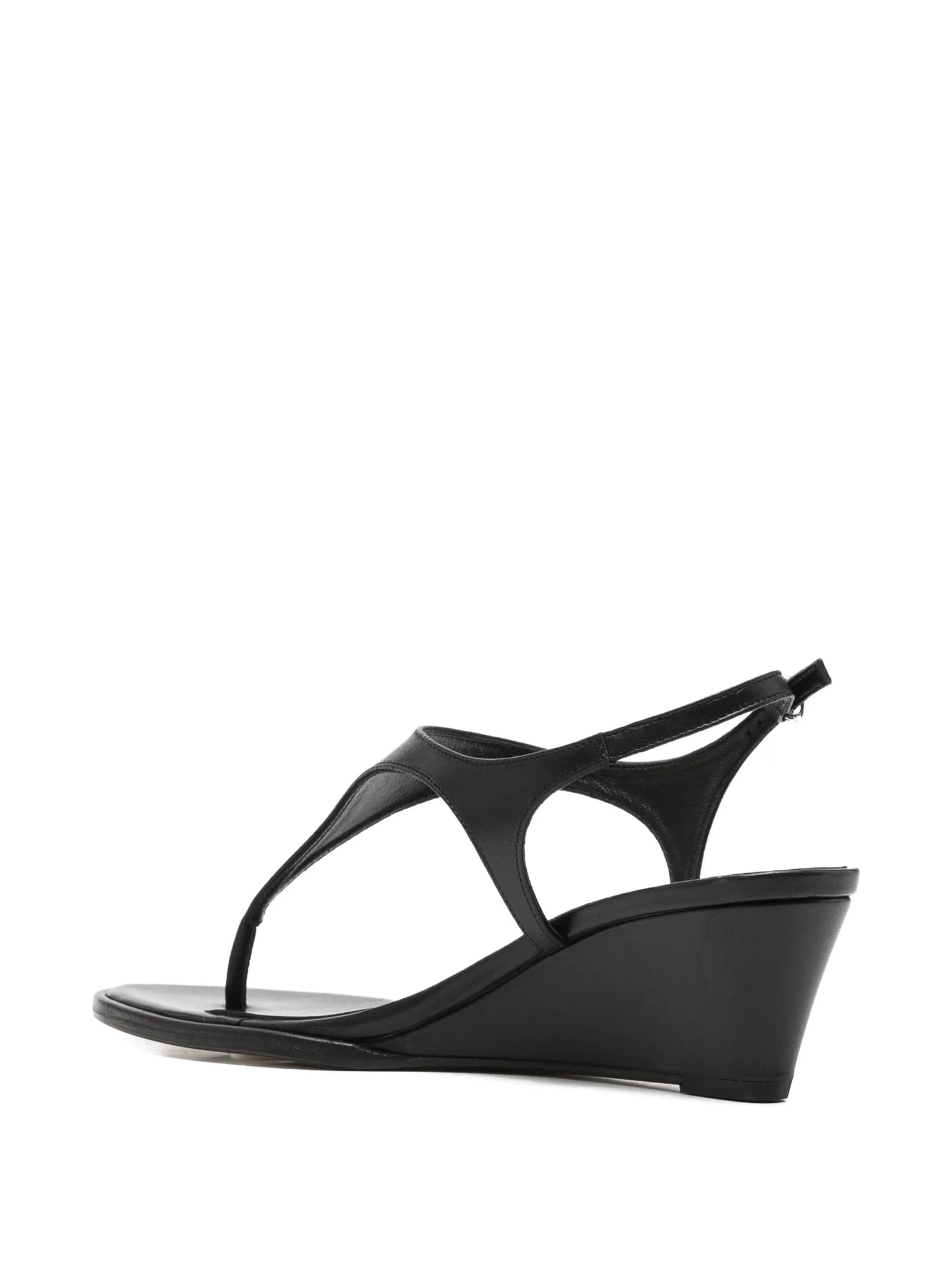 Roose leather wedge sandals
