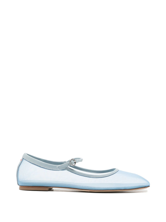 Uma mesh ballet flats