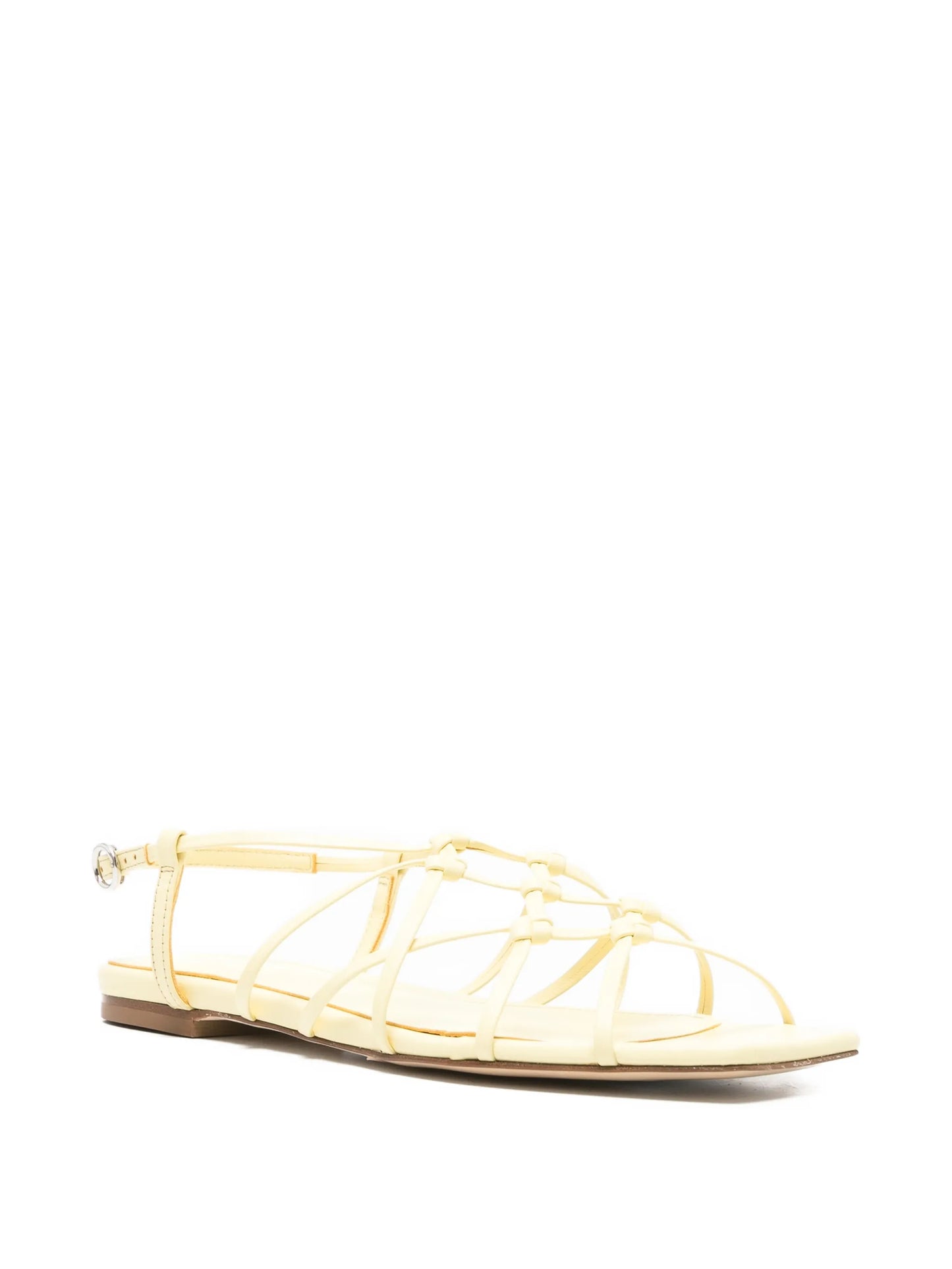 Anisa knot-detail leather sandals