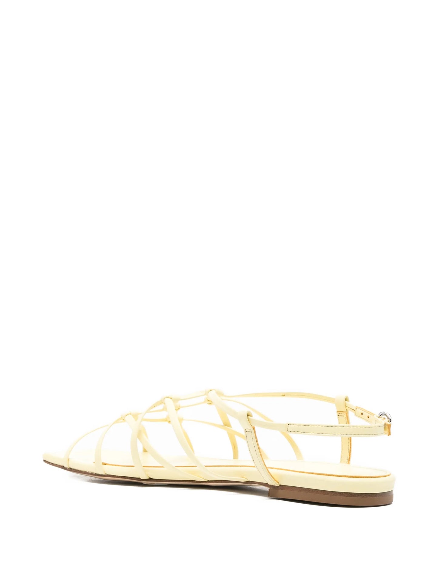 Anisa knot-detail leather sandals