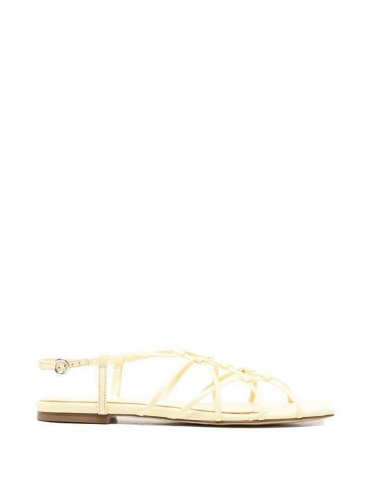 Anisa knot-detail leather sandals