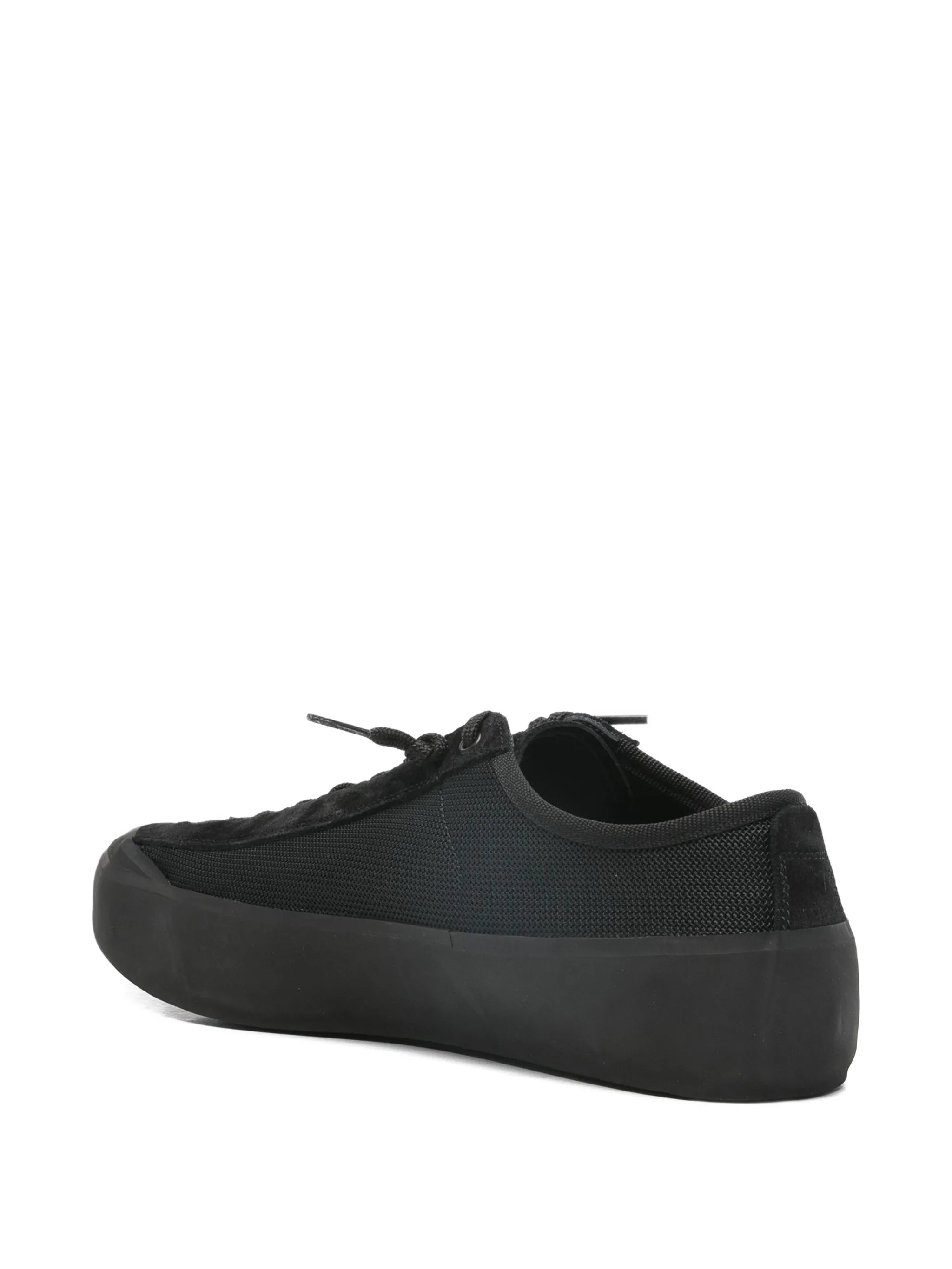 Compass-patch sneakers