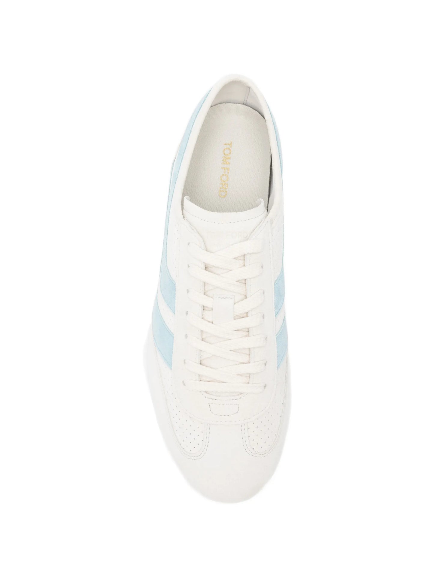 perforated leather sneakers