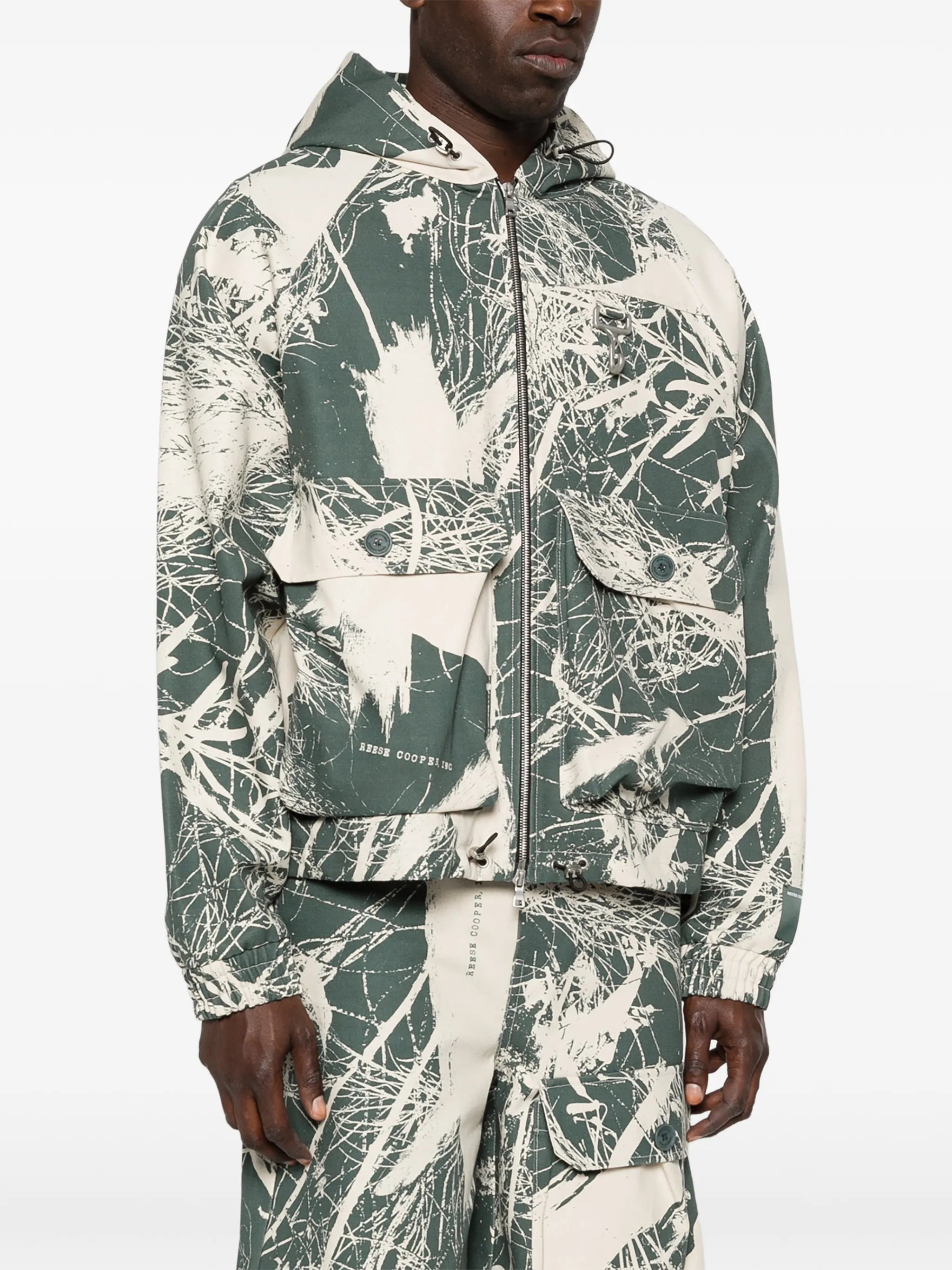 hooded cargo jacket