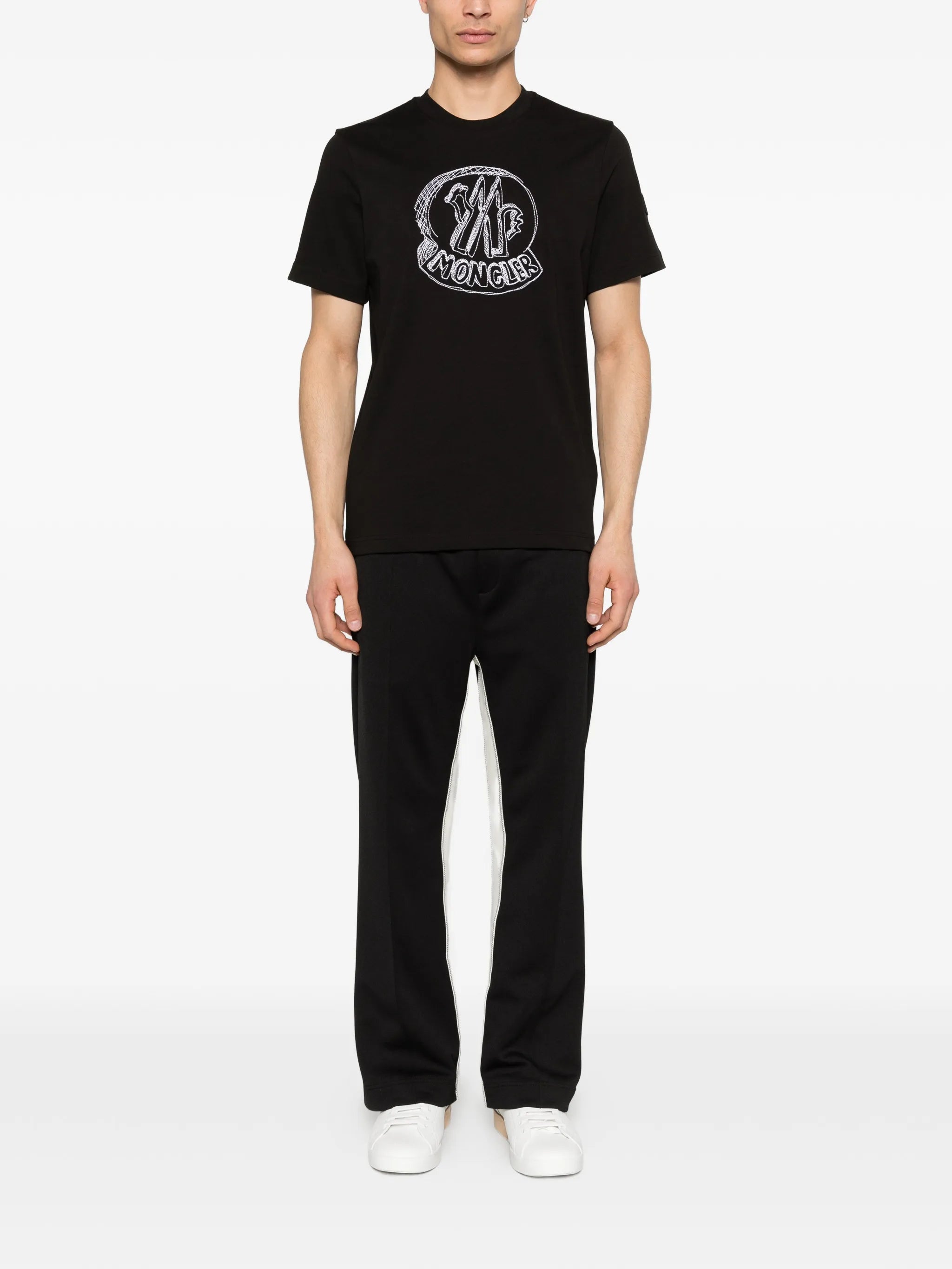 cartoon logo T-shirt