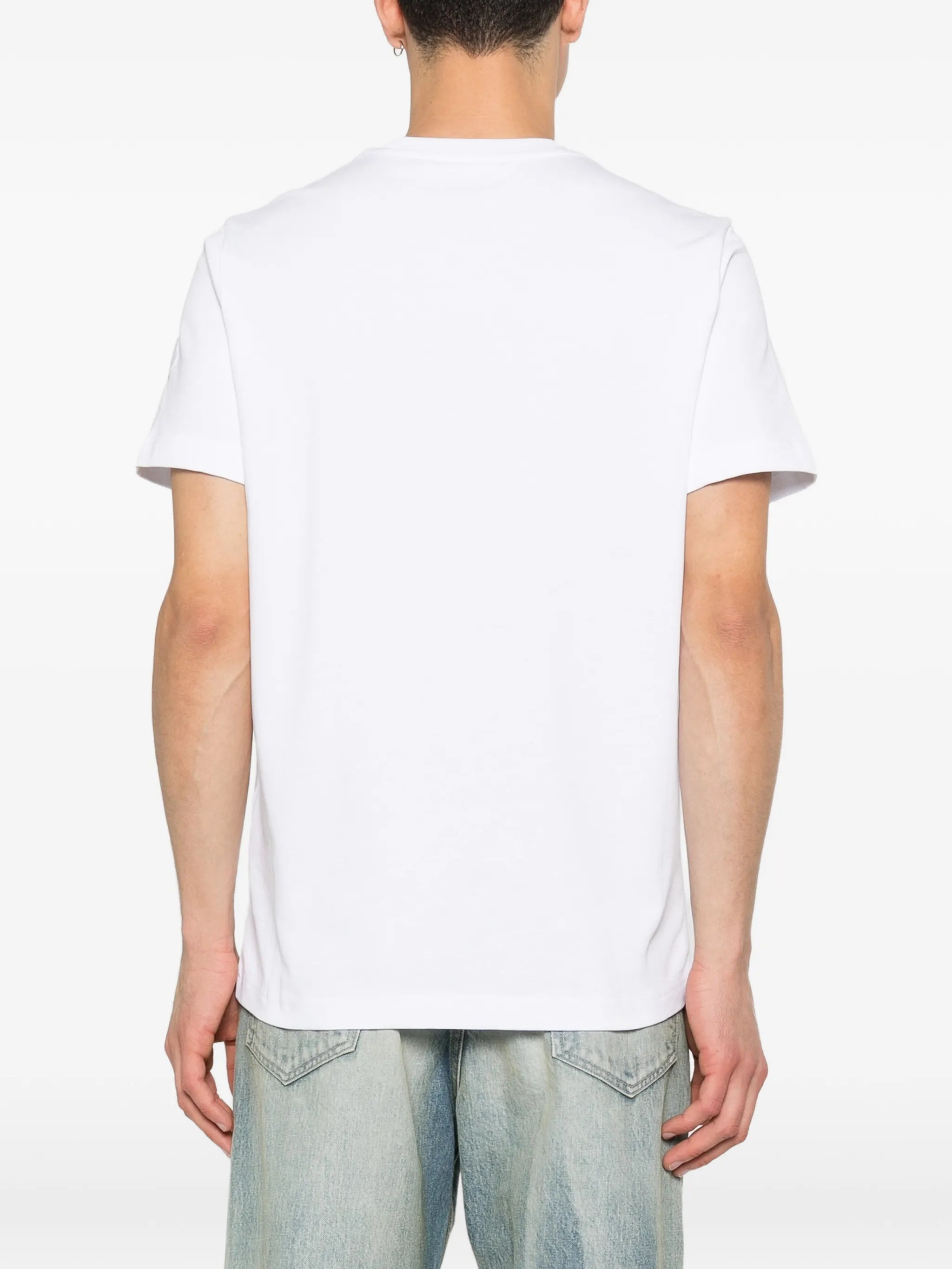 cartoon logo graphic T-shirt
