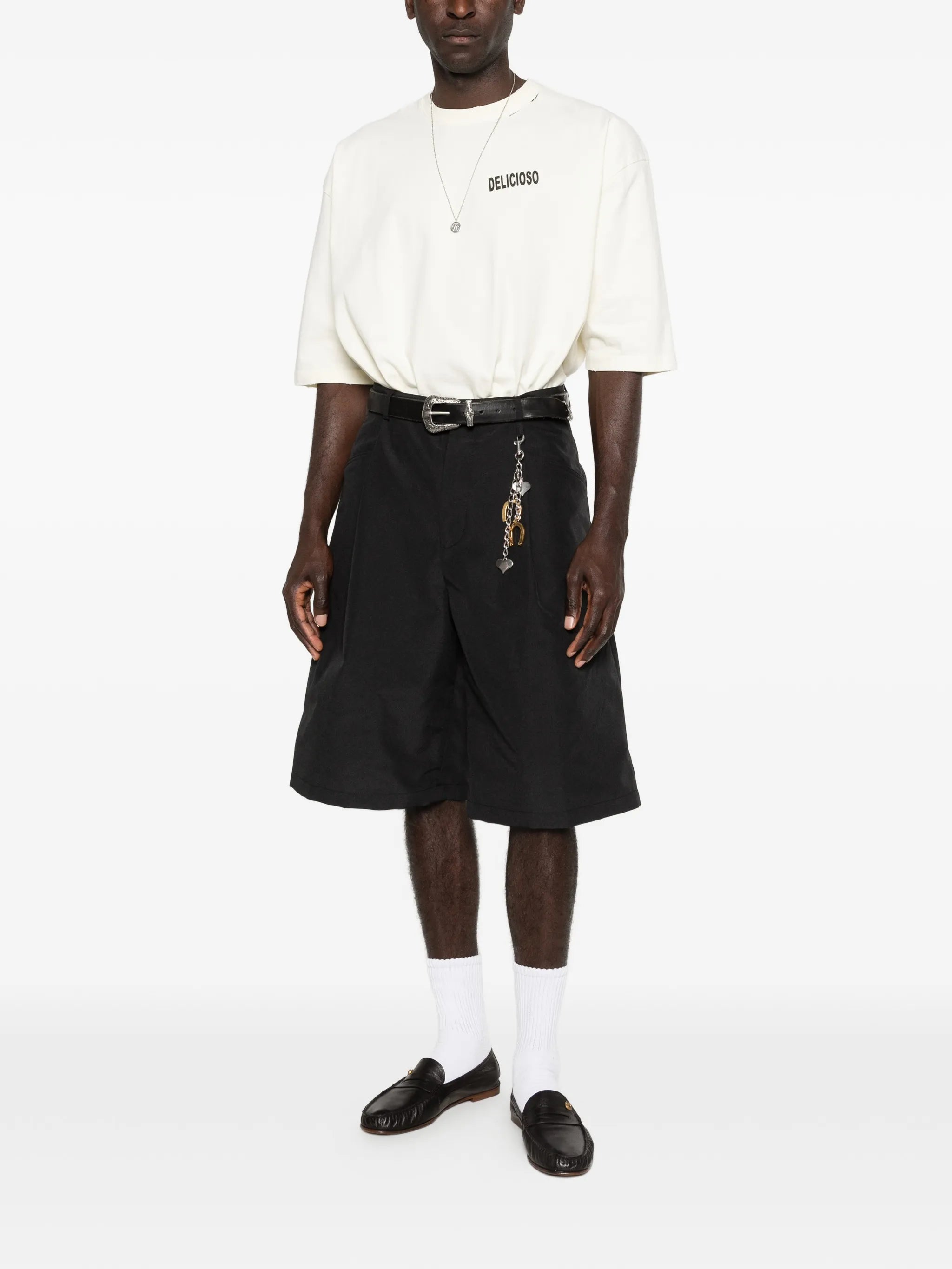 Chilango pleated shorts