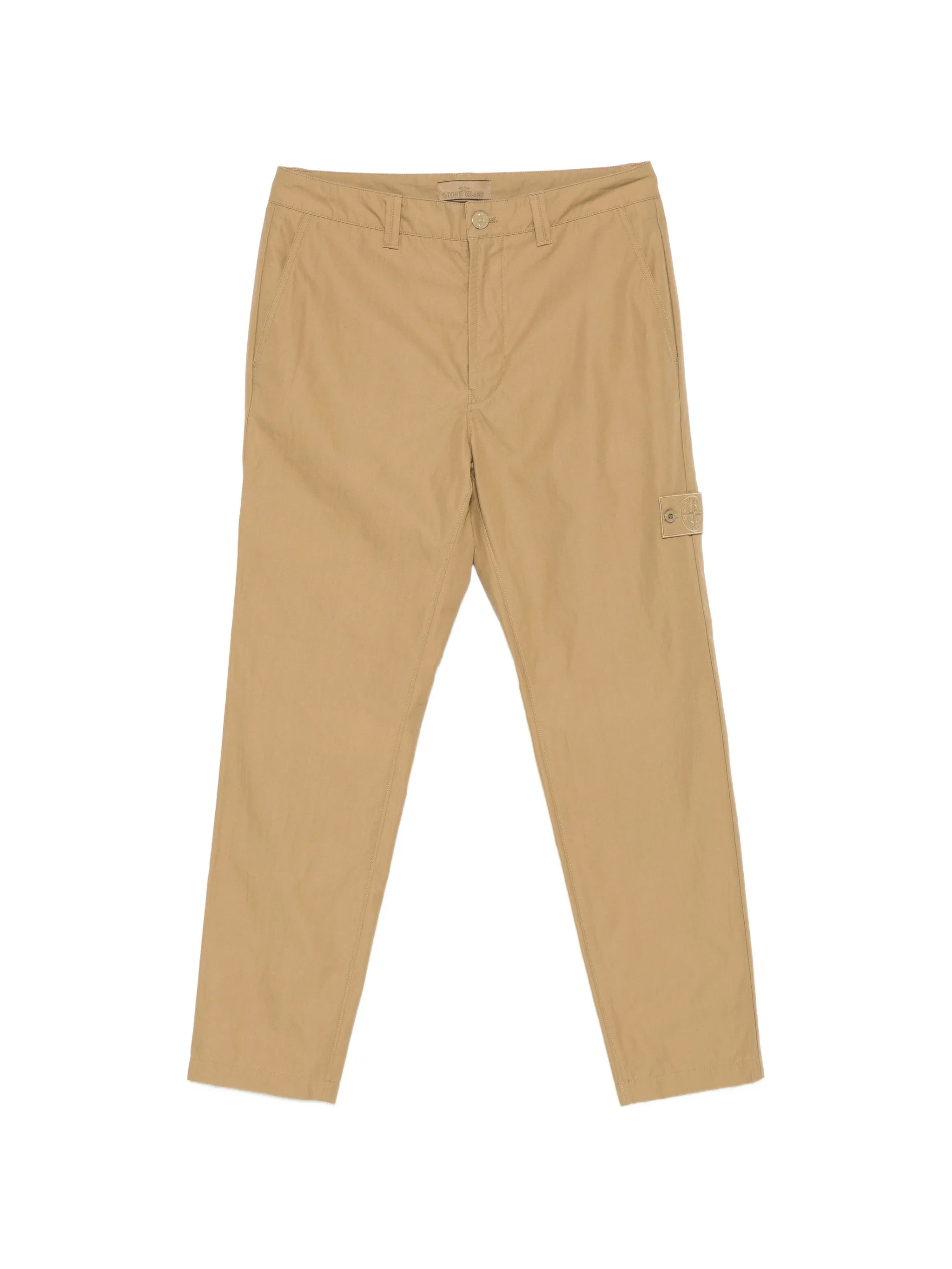logo patch chinos