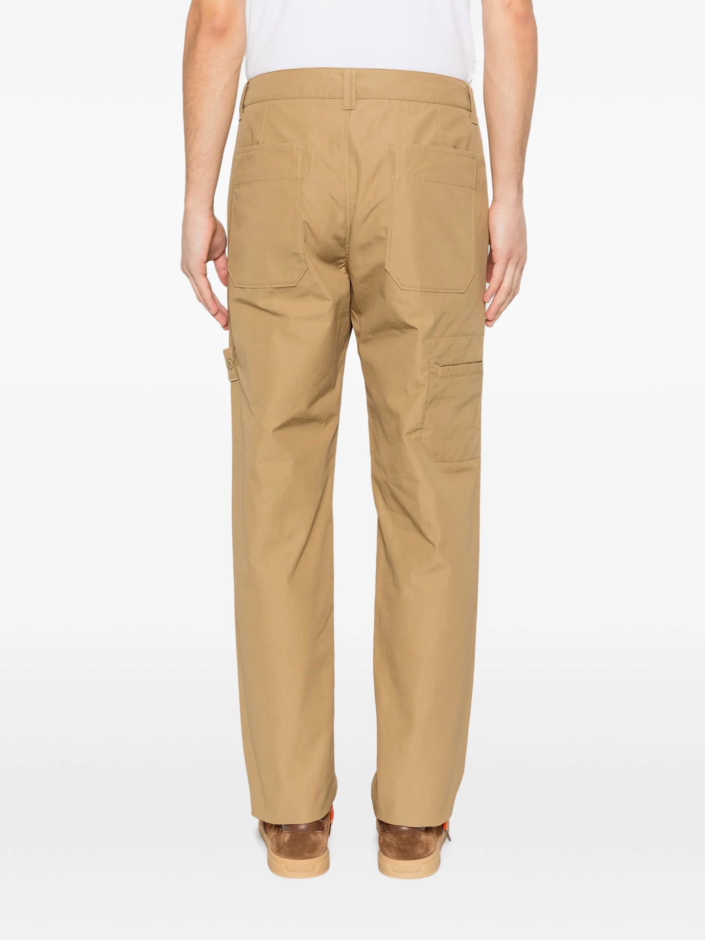 logo patch chinos