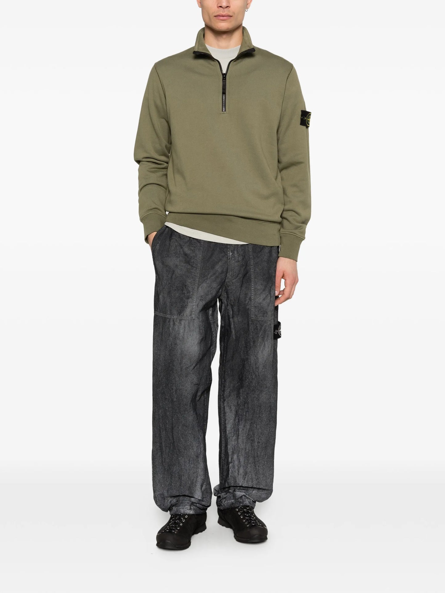 half-zip sweatshirt