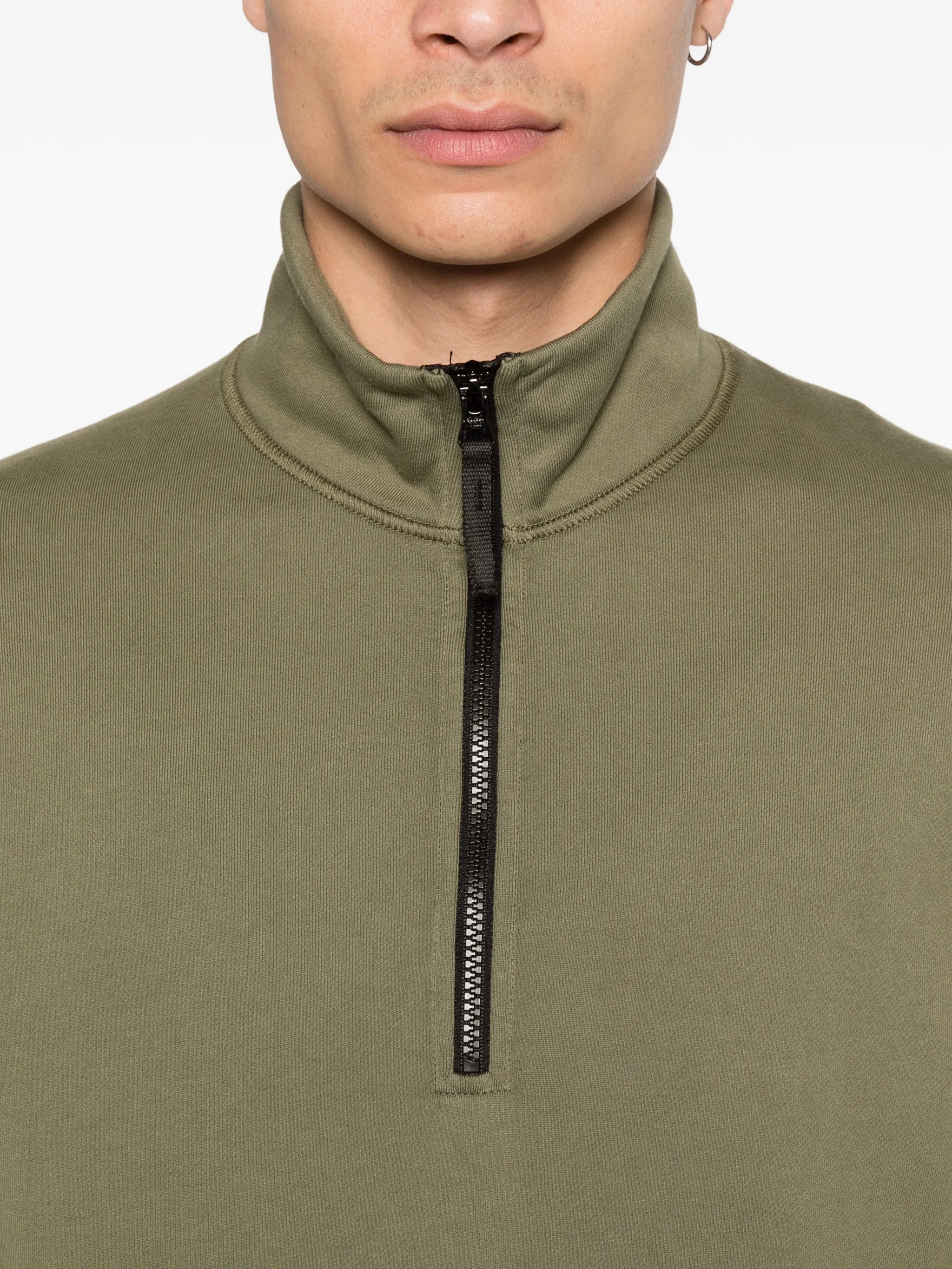 half-zip sweatshirt