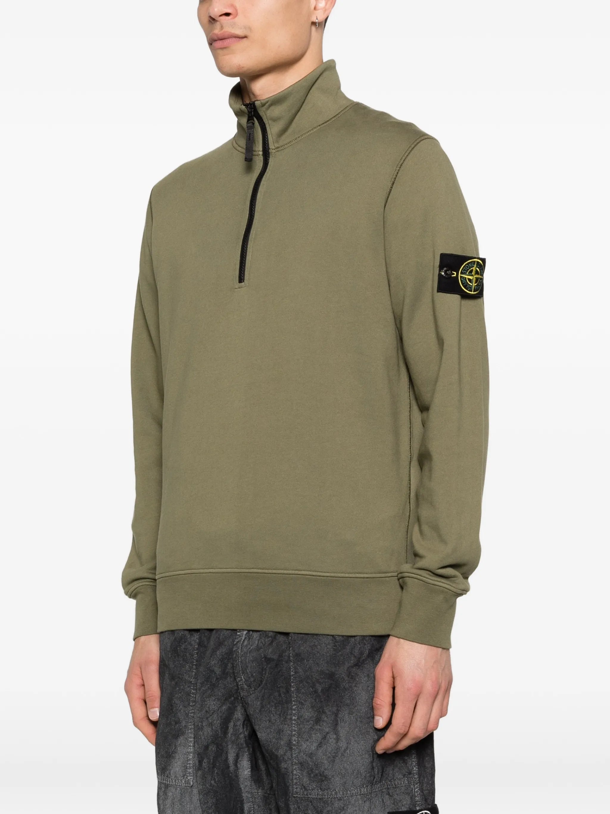 half-zip sweatshirt