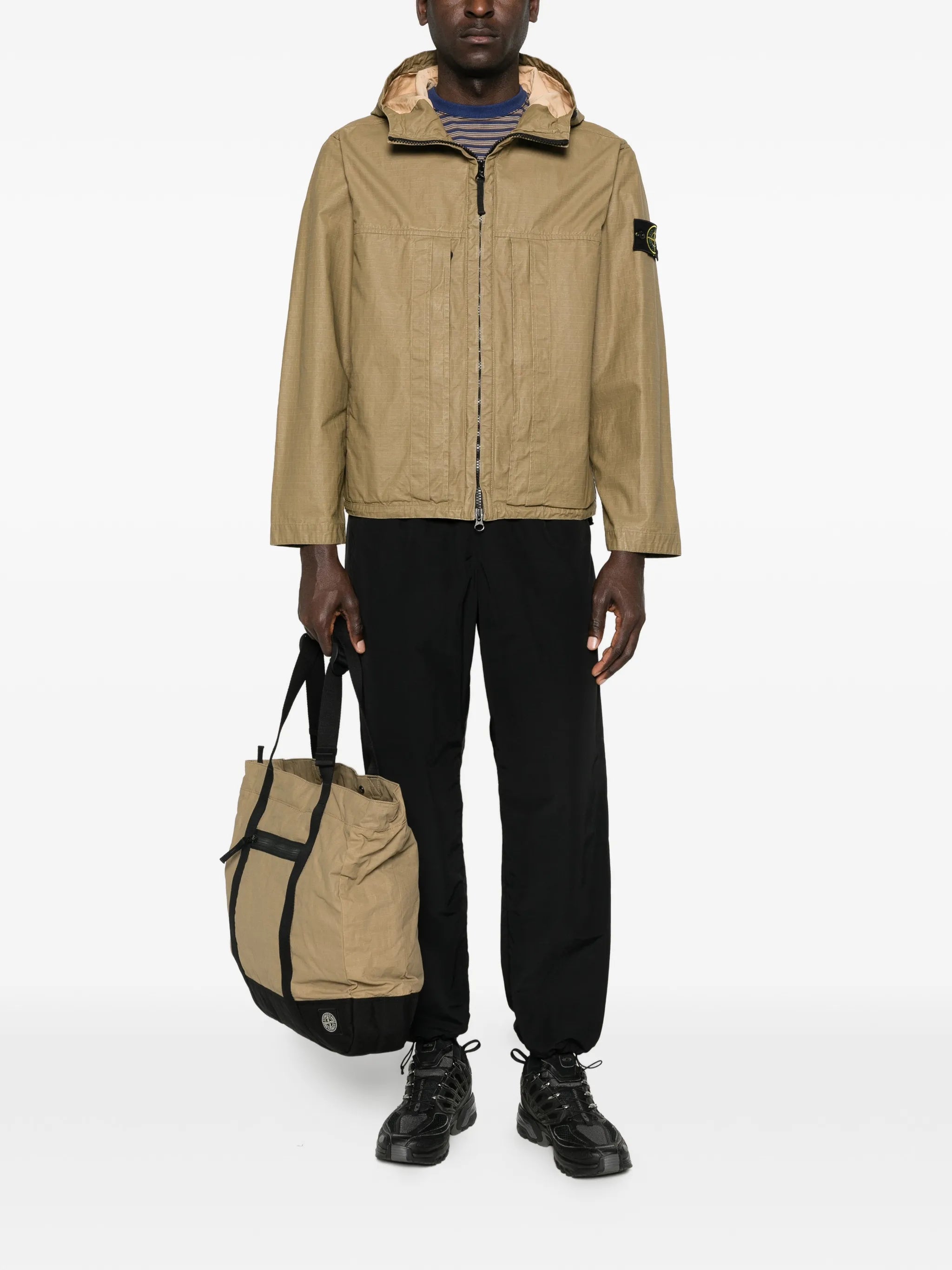 hooded jacket