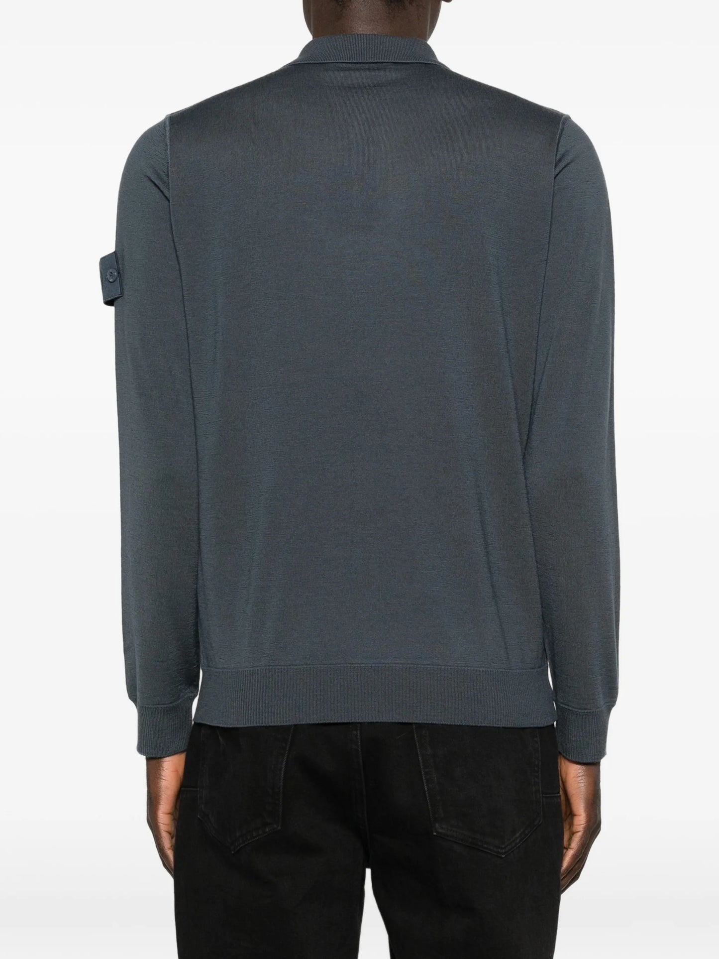 Ghost long-sleeve polo shirt