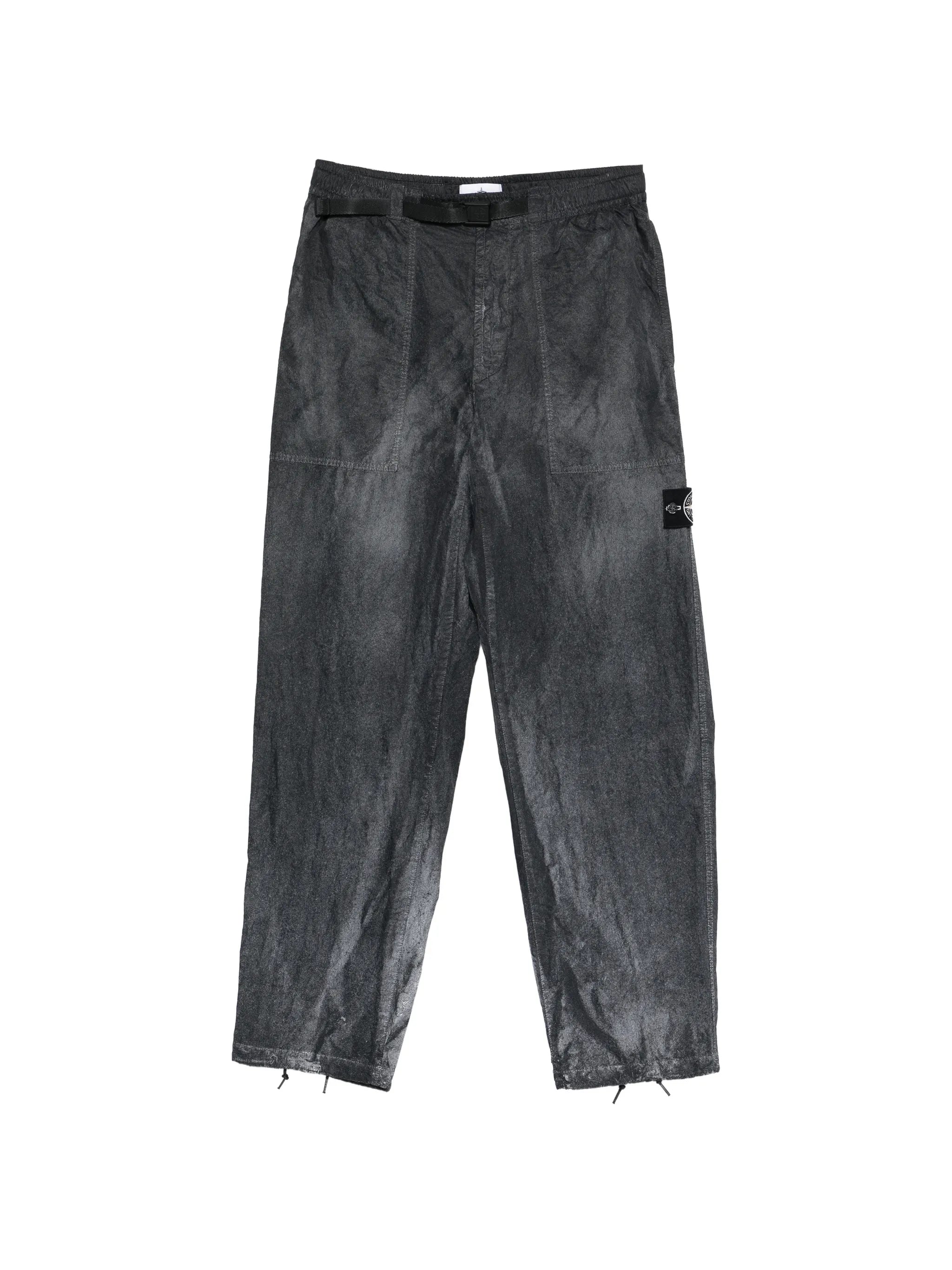 hand sprayed reflective trousers