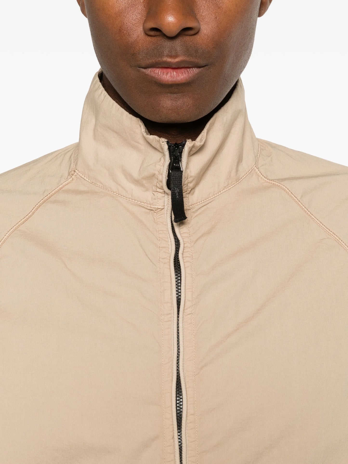 logo-patch jacket