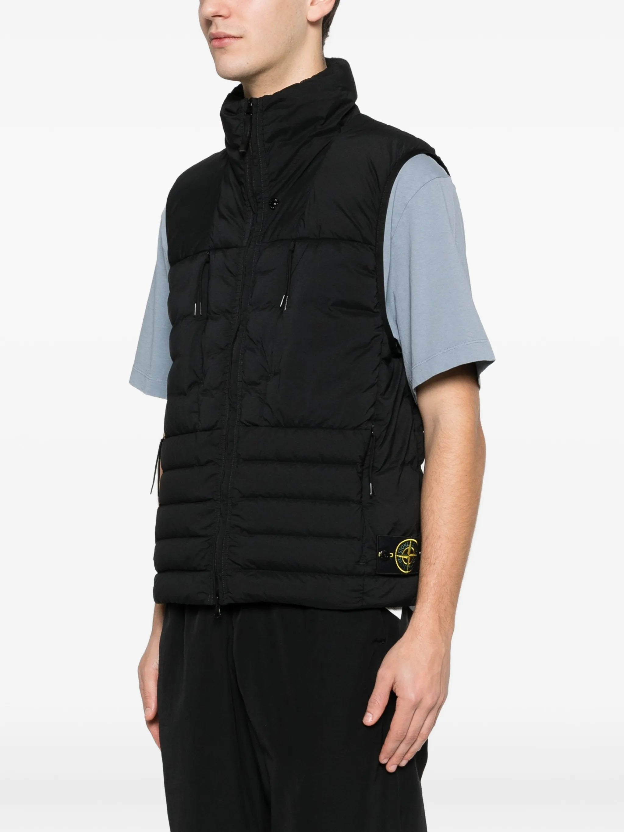zip-up gilet