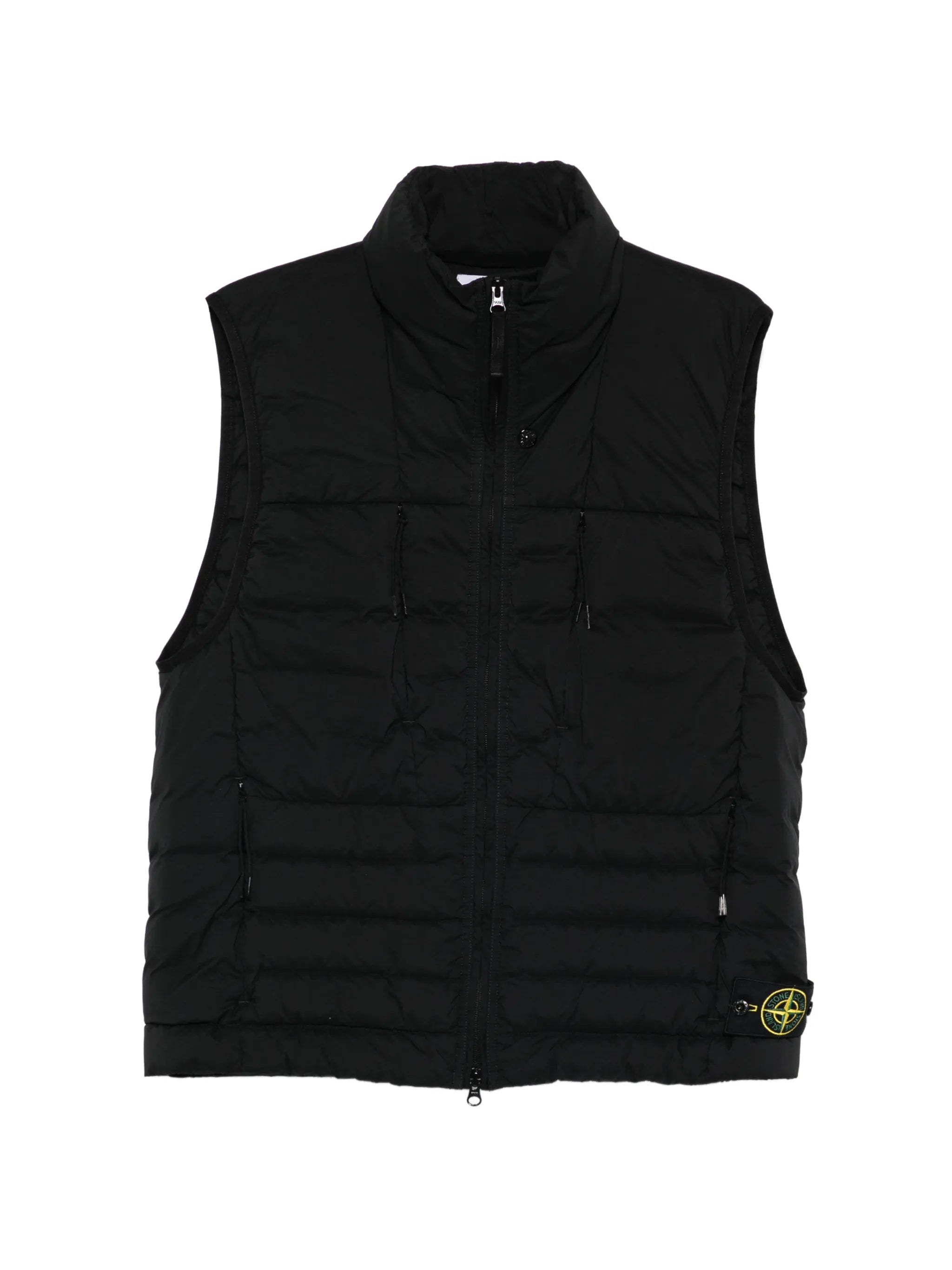 zip-up gilet