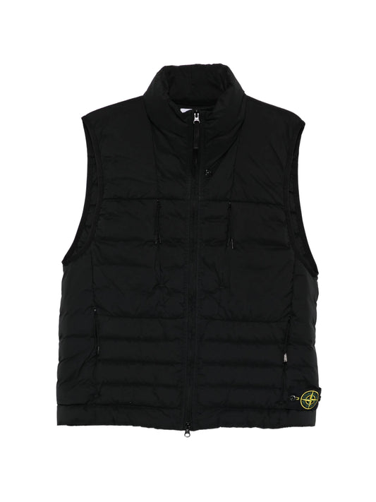 zip-up gilet