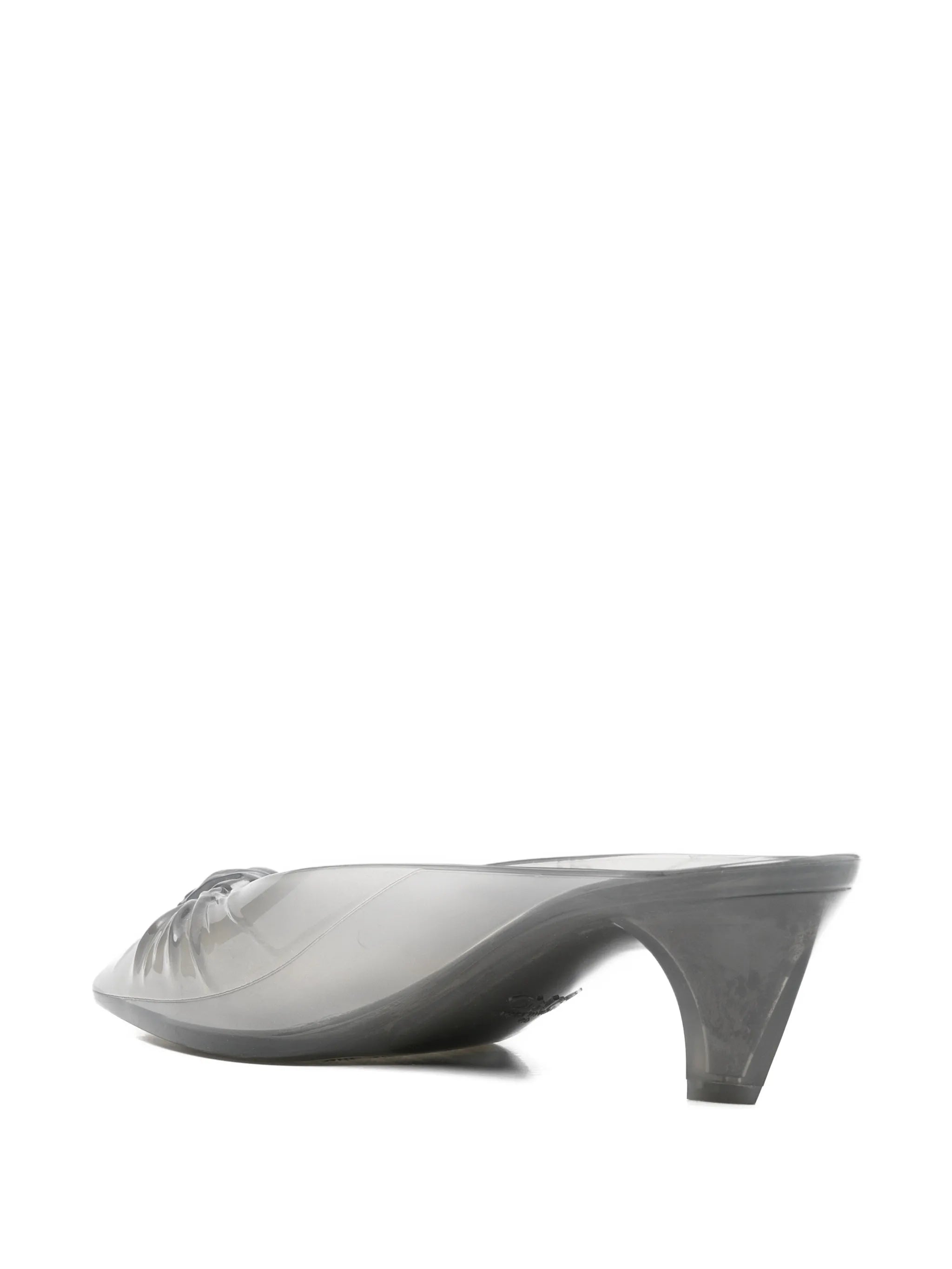 Jelly knot-detail heeled sandals