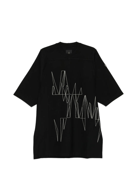 x Rick Owens embroidered crewneck T-shirt