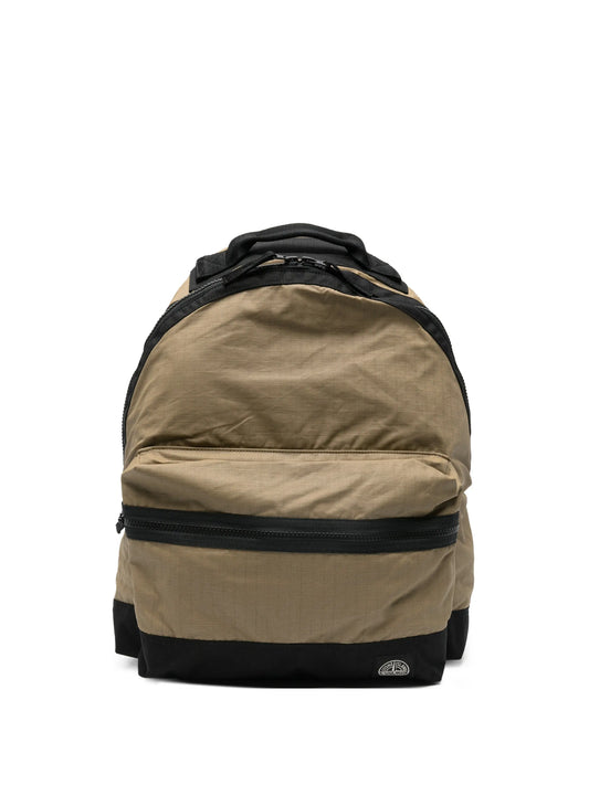 logo-patch ripstop backpack