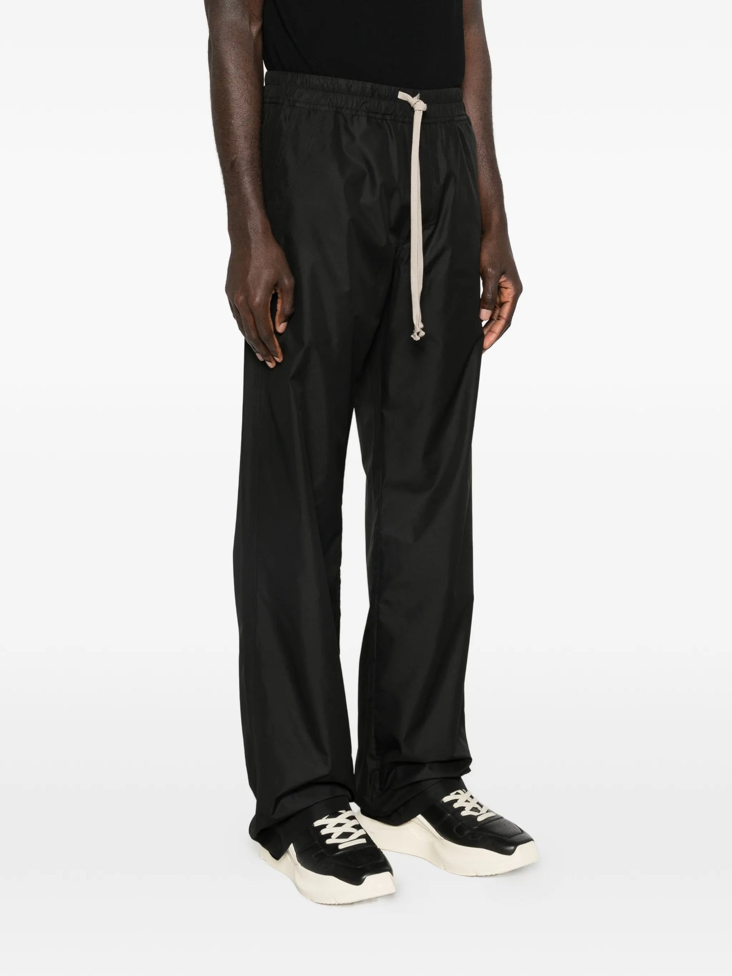 drawstring elasticated trousers