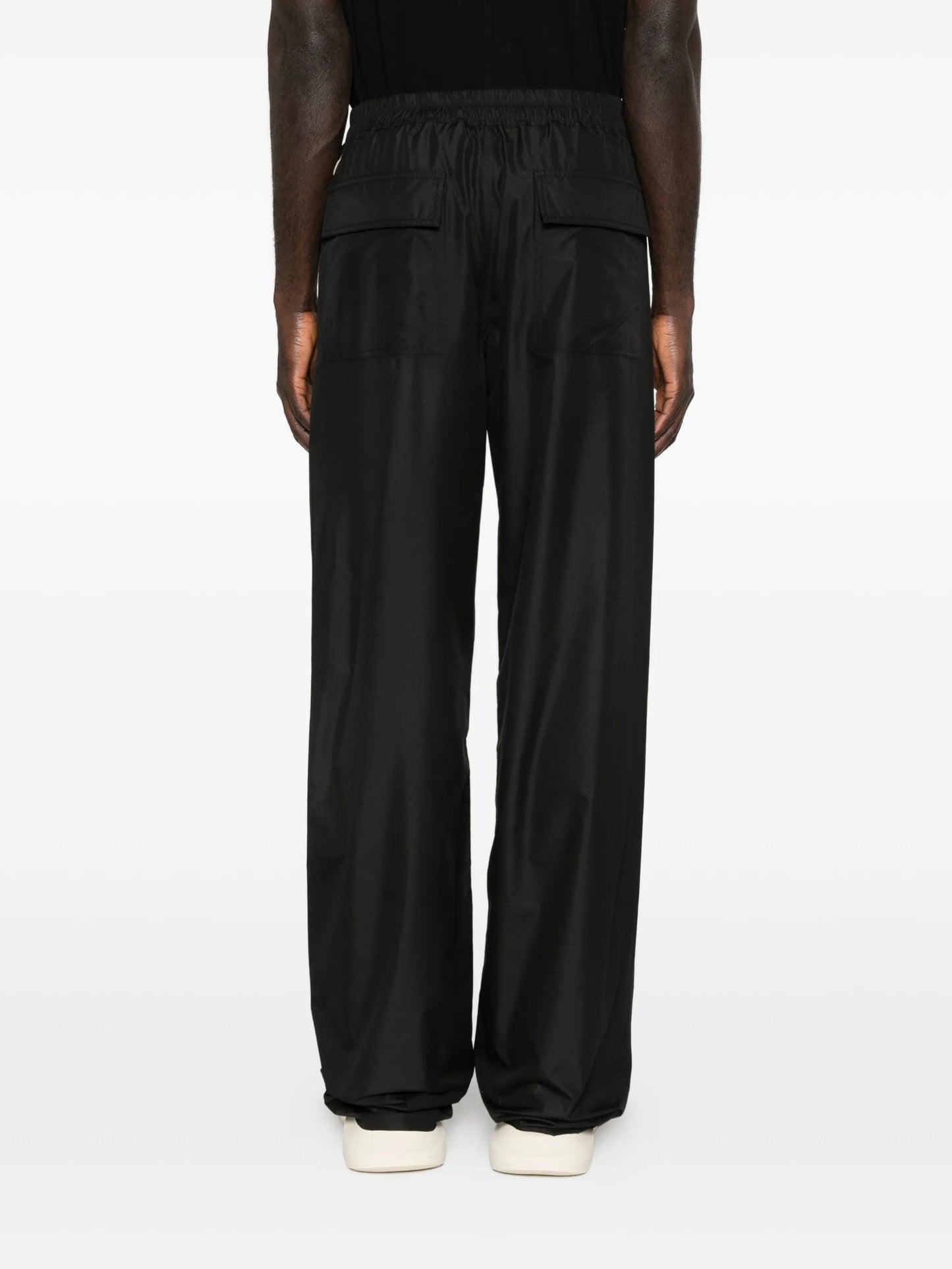drawstring elasticated trousers