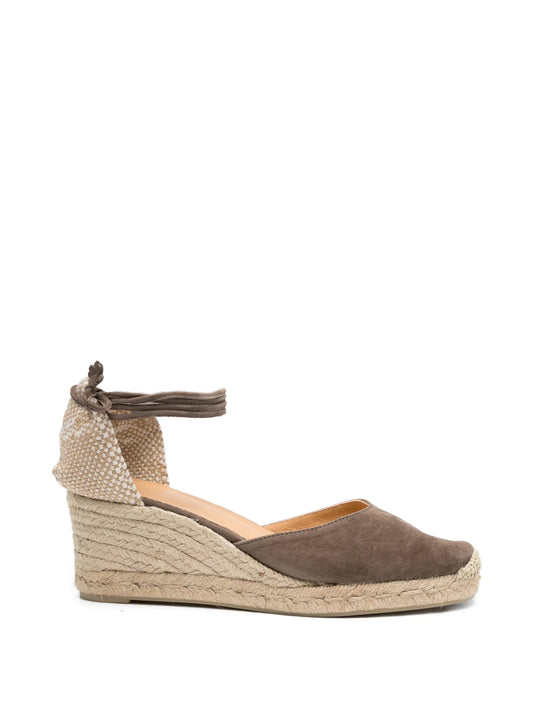 Carina tie-fastening espadrilles