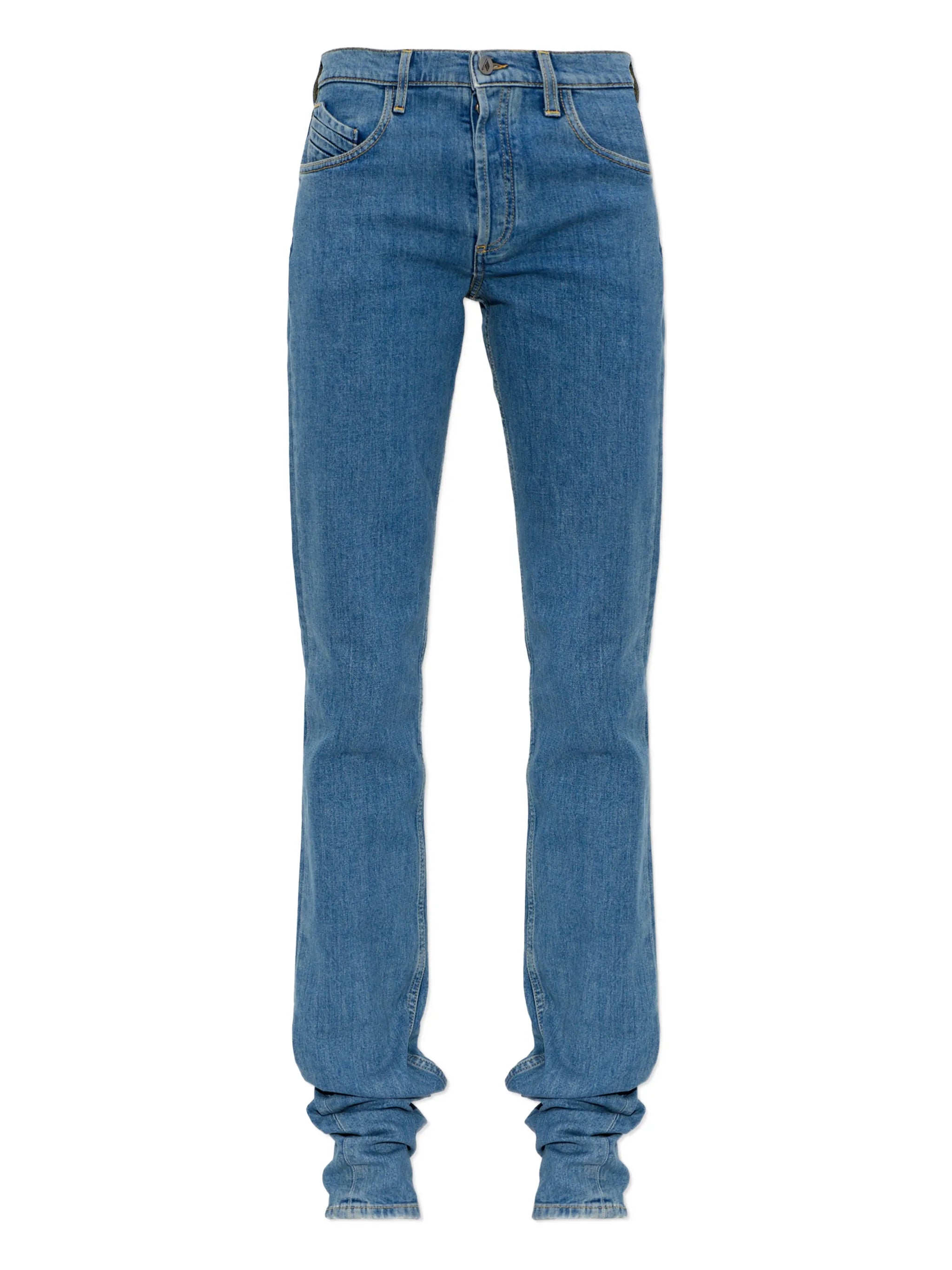 logo-patch jeans
