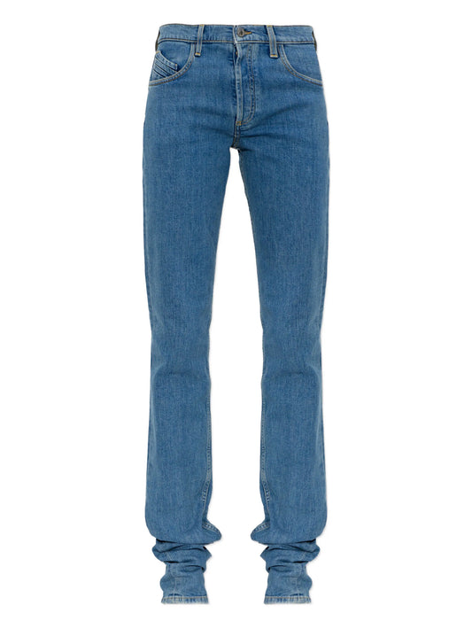 logo-patch jeans