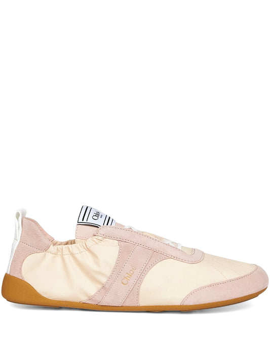 Kick panelled sneakers
