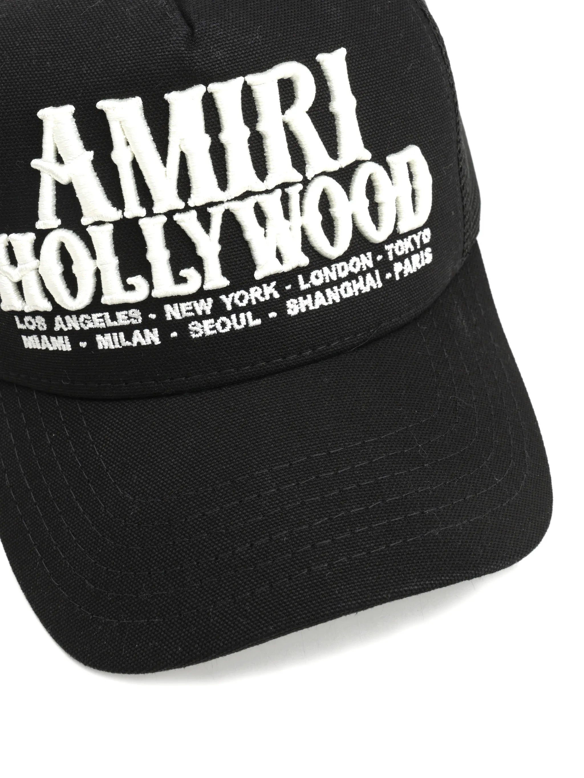lettering mesh baseball hat