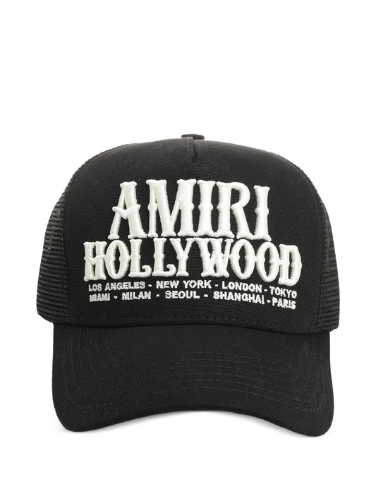 lettering mesh baseball hat