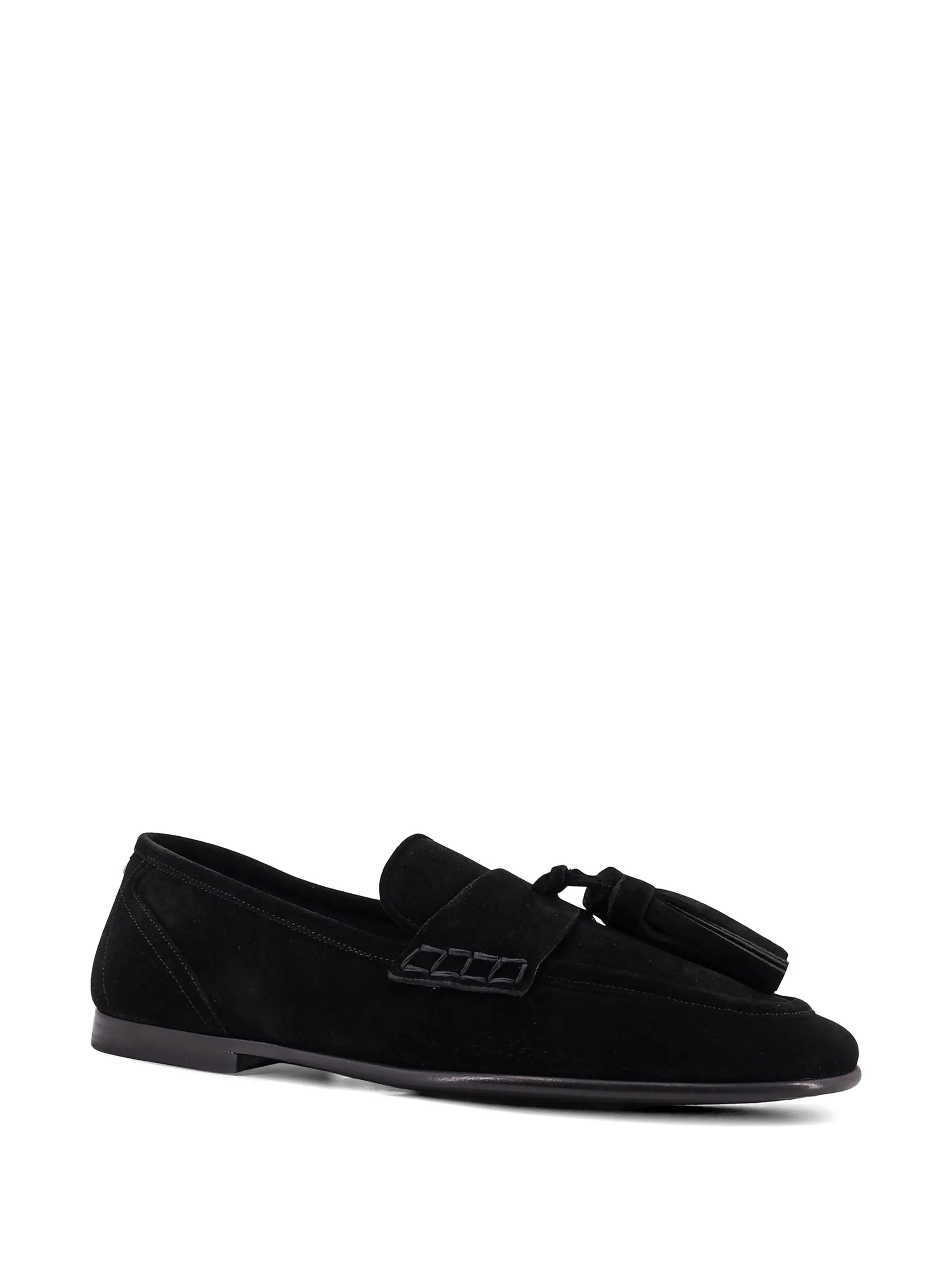 split-leather slippers