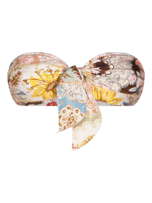 Daylight fixed-knot bikini top