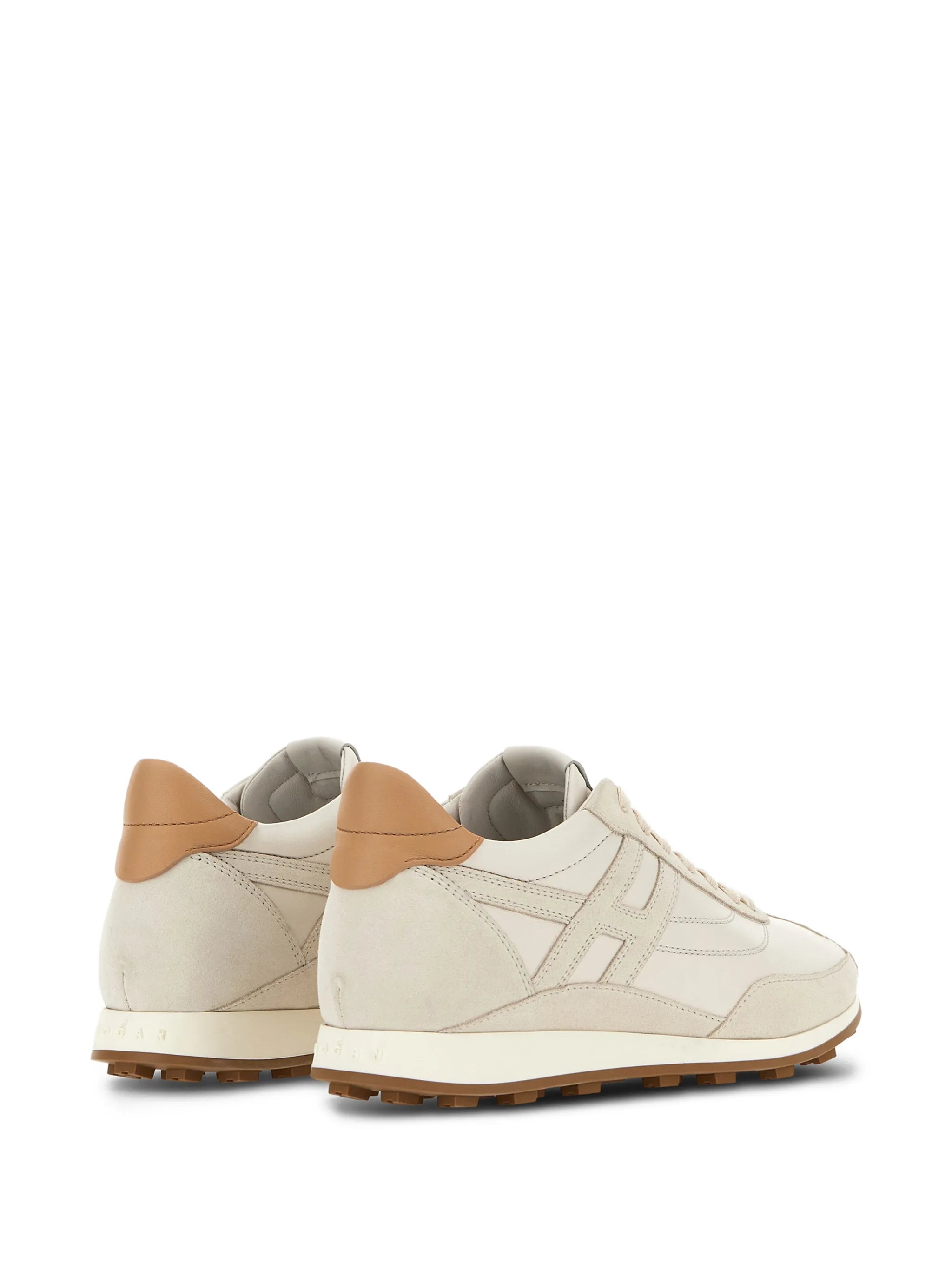 Athletic lace-up sneakers