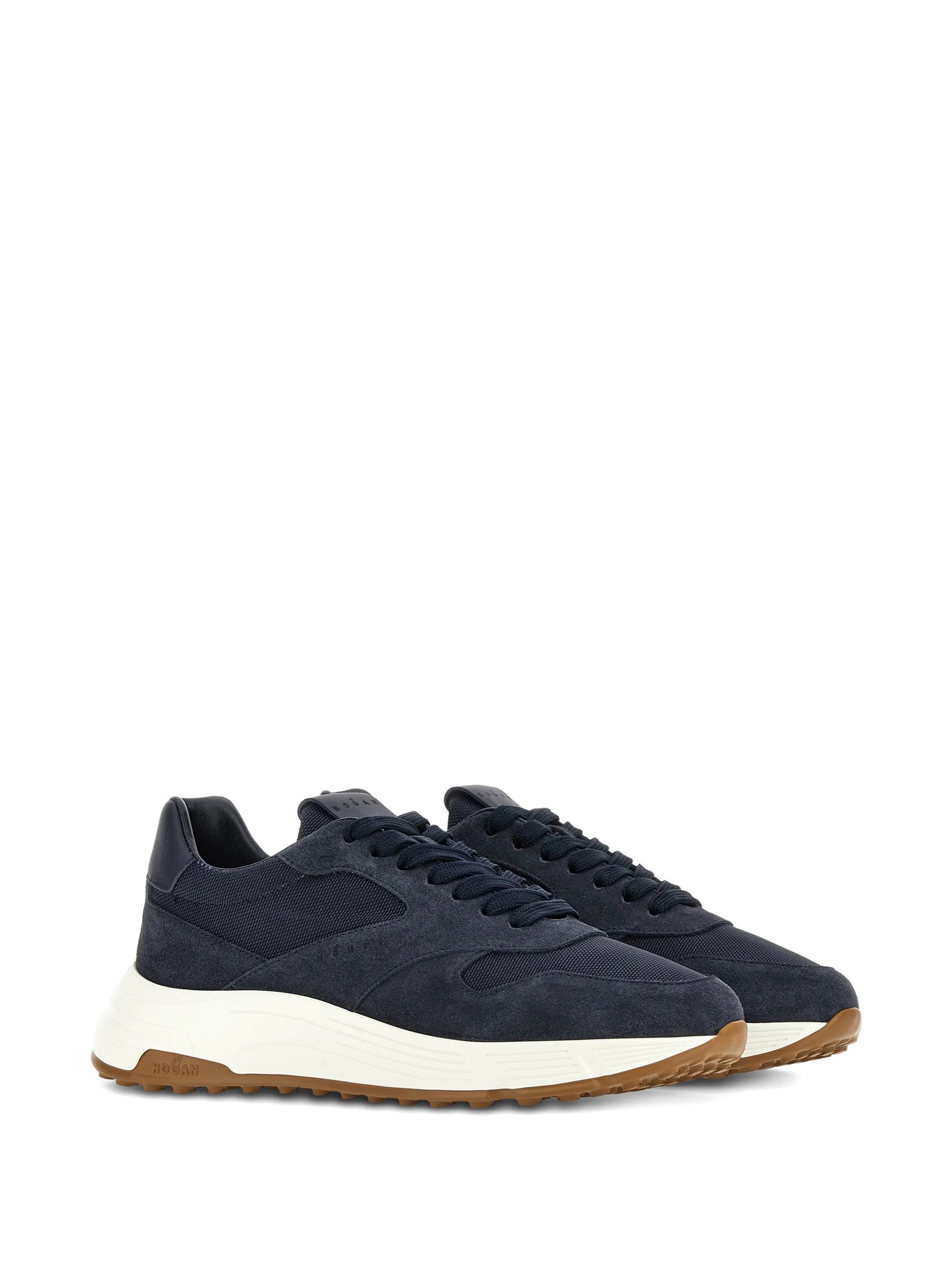 Hyperlight suede sneakers