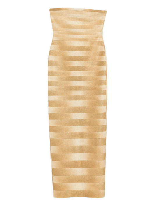 Nia strapless maxi dress