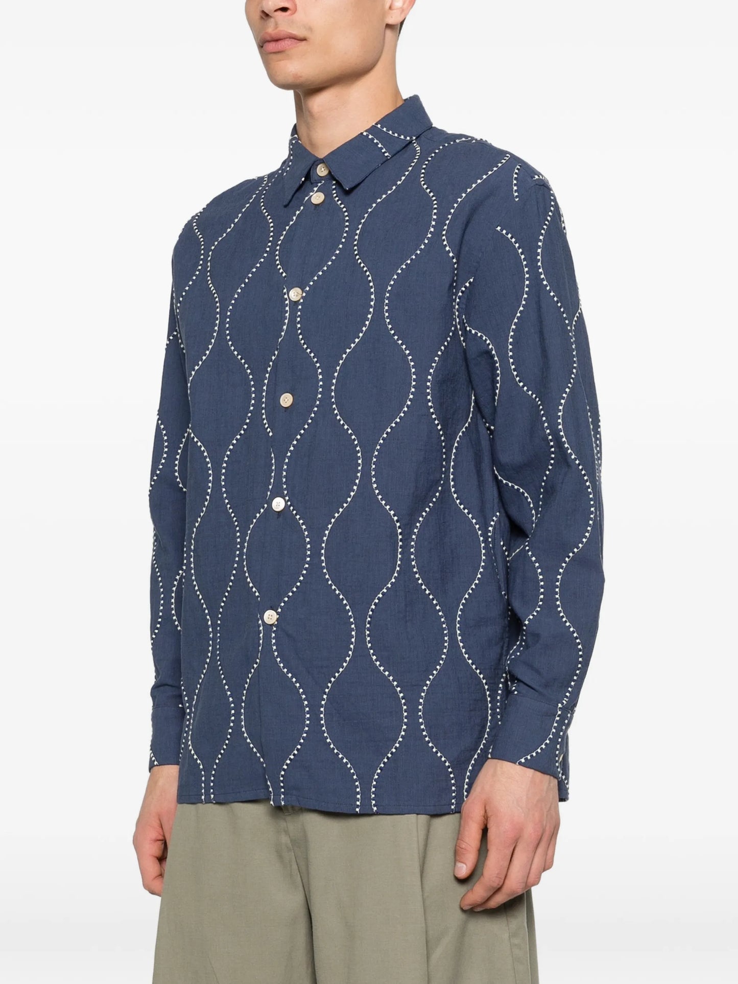 embroidered shirt