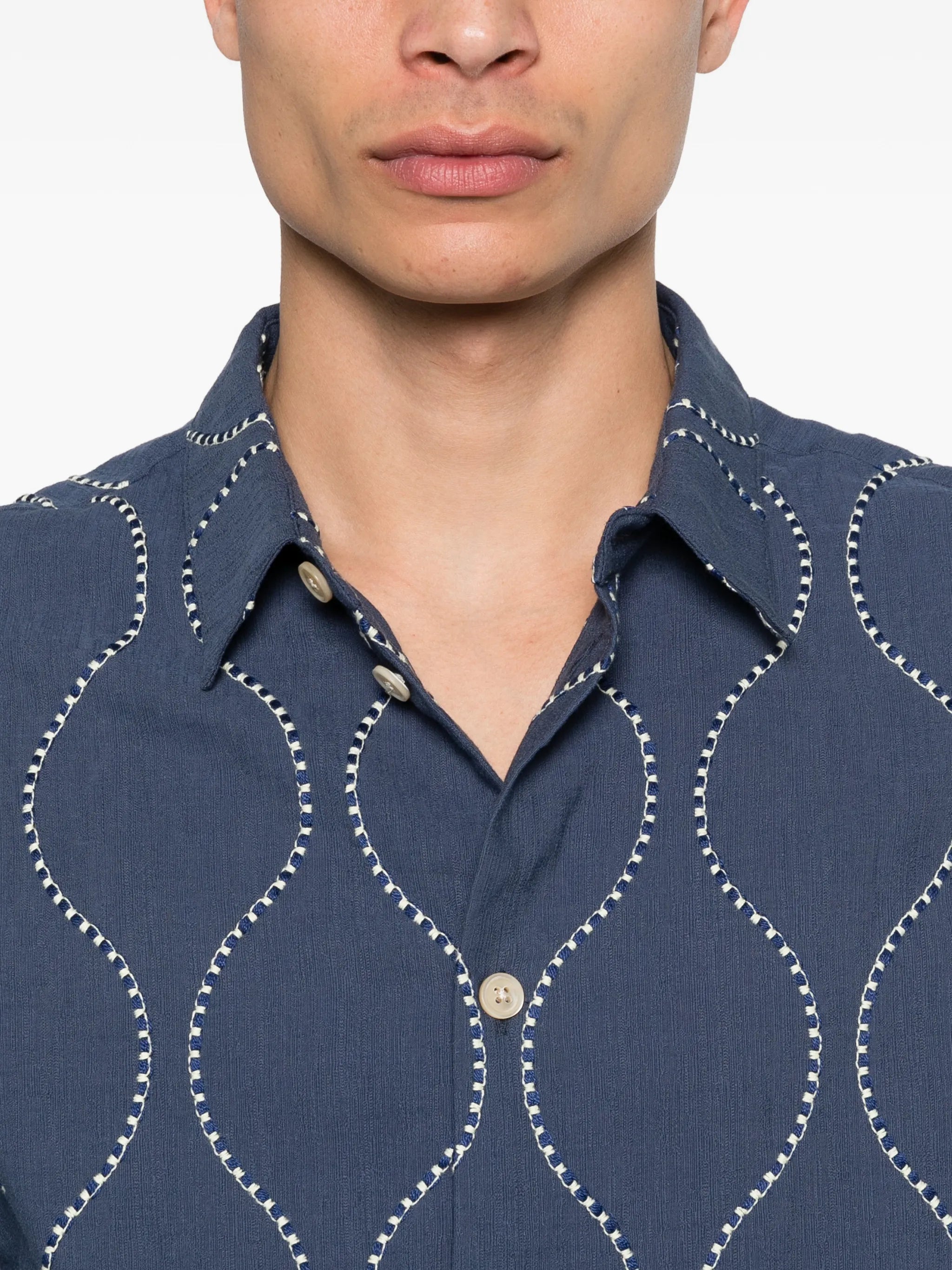 embroidered shirt